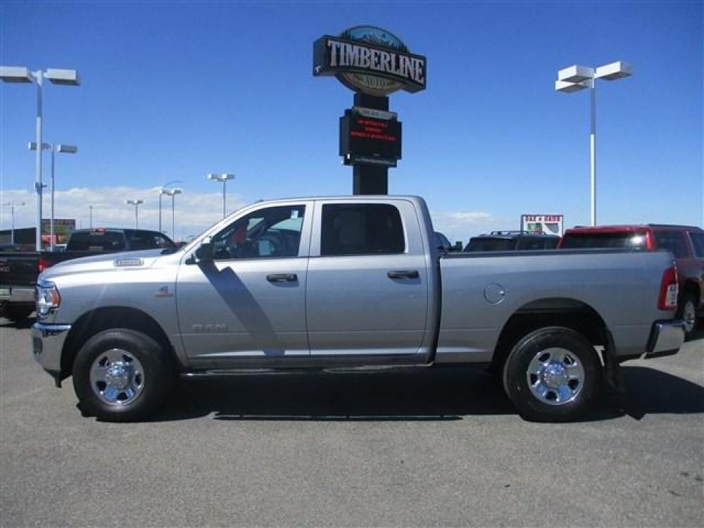 2021 SILVER /GREY RAM 3500 TRADESMAN (3C63R3CLXMG) with an 6 engine, Automatic transmission, located at 1580 E Lincoln Rd, Idaho Falls, ID, 83401, (208) 523-4000, 0.000000, 0.000000 - 6.7L CUMMINS- AISIN TRANSMISSION- 4WD- CREW CAB- STANDARD BED- DRIVEN 6,822 MILES- CLOTH INTERIOR. At Timberline Auto it is always easy to find a great deal for a great vehicle. We pride ourselves on our ability to go the extra mile. With our exprerienced sales team we will be able to find you - Photo #2