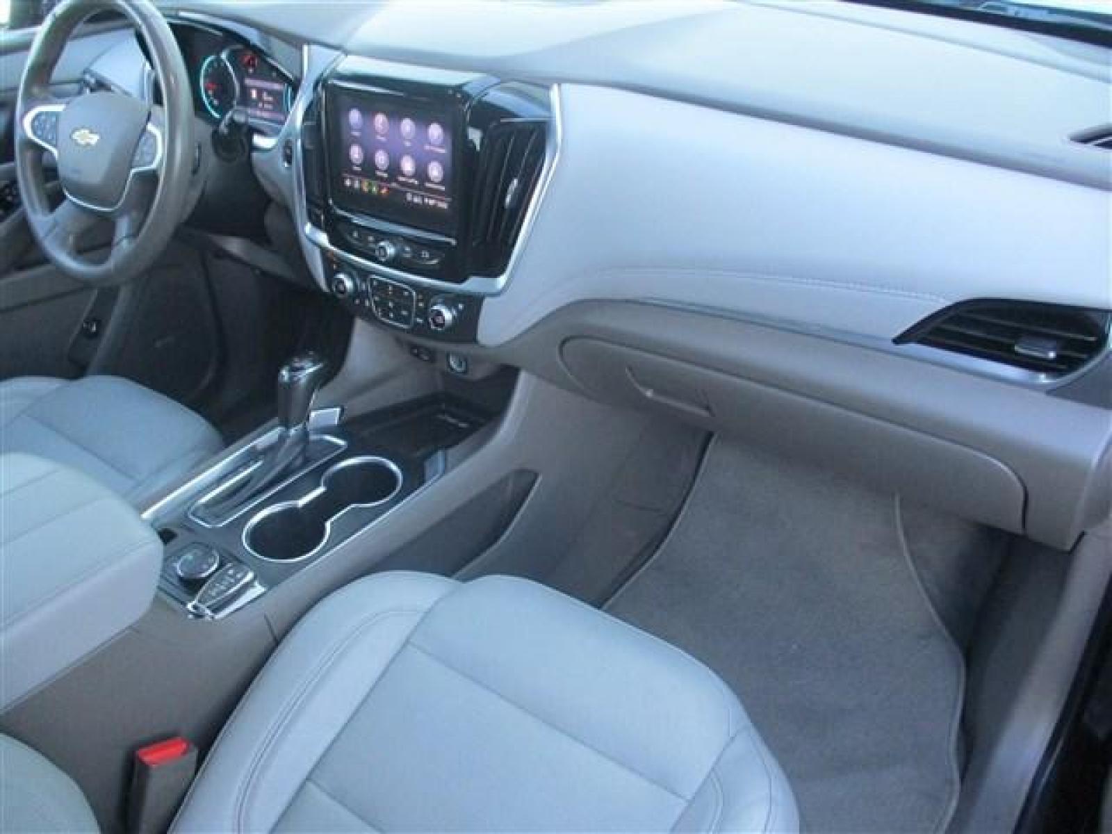 2020 PURPLE /GREY CHEVROLET TRAVERSE PREMIER (1GNEVKKW6LJ) with an 6 engine, Automatic transmission, located at 1235 N Woodruff Ave., Idaho Falls, 83401, (208) 523-1053, 43.507172, -112.000488 - PERFECT CONDITION DARK PURPLE PAINT WITH PREMIER SILVER INTERIOR. NEW FIRESTONE TIRES. HEATED AND COOLED SEATS. HEATED STEERING WHEEL. REAR HEATED SEATS. COLLISION AVOIDANCE. DOUBLE SUNROOF. BOSE PREMIUM SURROUND. DRIVER MEMORY SEATS. WIRELESS CHARGING. REMOTE START. REMOTE LIFTGATE. LANE ASSIST. 4X - Photo #43