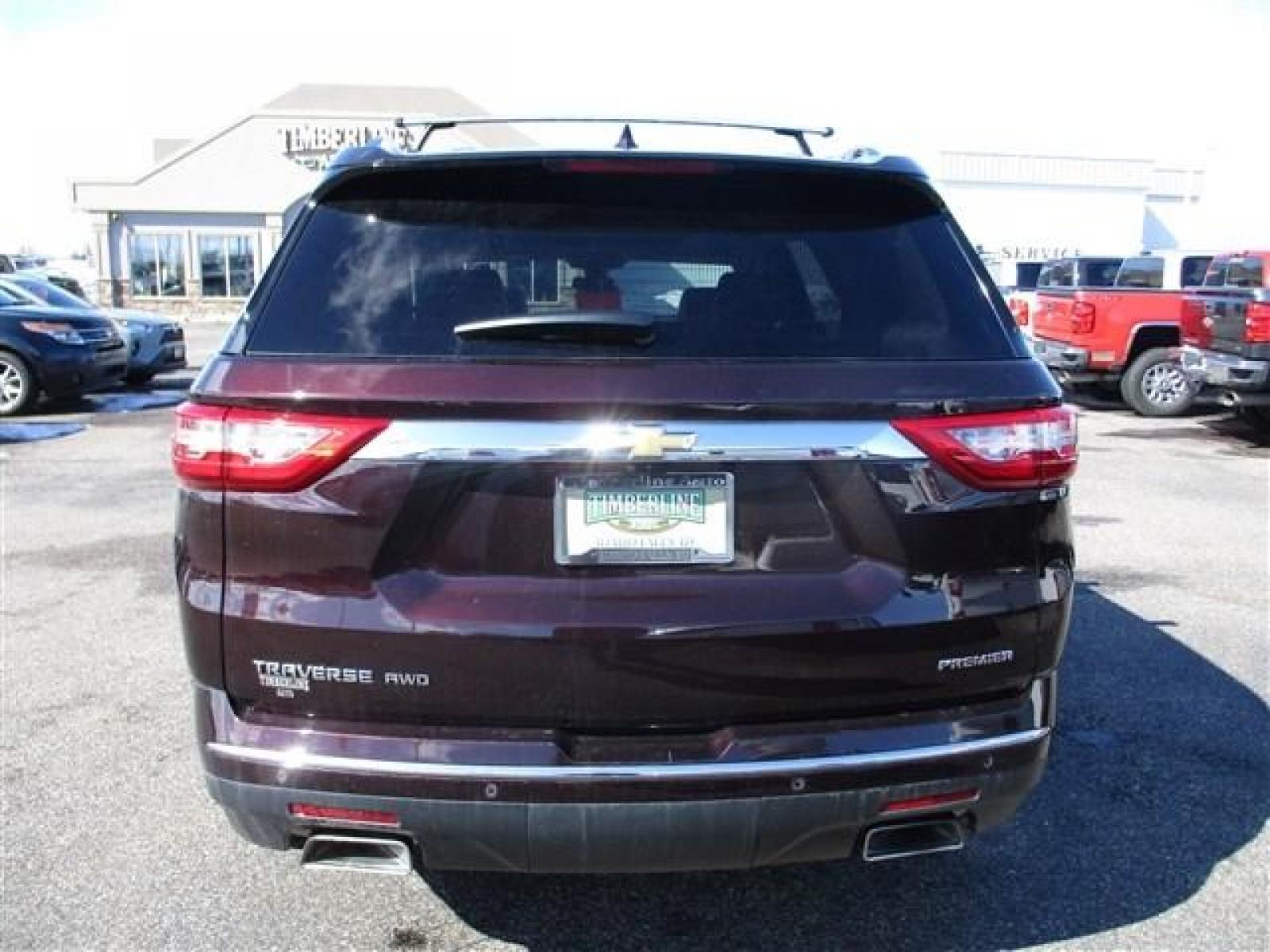 2020 PURPLE /GREY CHEVROLET TRAVERSE PREMIER (1GNEVKKW6LJ) with an 6 engine, Automatic transmission, located at 1580 E Lincoln Rd, Idaho Falls, ID, 83401, (208) 523-4000, 0.000000, 0.000000 - PERFECT CONDITION DARK PURPLE PAINT WITH PREMIER SILVER INTERIOR. NEW FIRESTONE TIRES. HEATED AND COOLED SEATS. HEATED STEERING WHEEL. REAR HEATED SEATS. COLLISION AVOIDANCE. DOUBLE SUNROOF. BOSE PREMIUM SURROUND. DRIVER MEMORY SEATS. WIRELESS CHARGING. REMOTE START. REMOTE LIFTGATE. LANE ASSIST. 4X - Photo #4