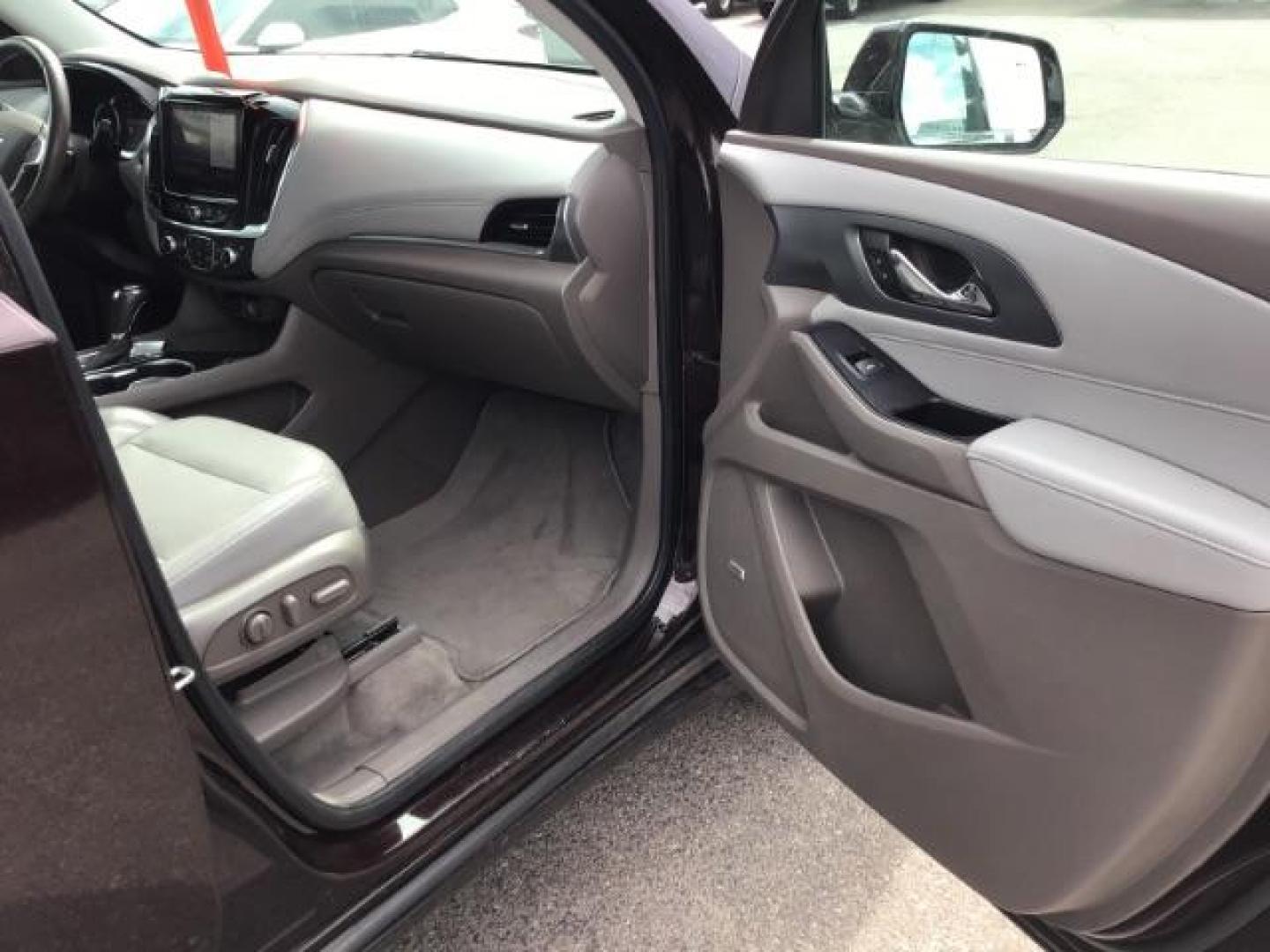 2020 Black Cherry Metallic /Jet Black/Dark Galvanized, leather Chevrolet Traverse Premier AWD (1GNEVKKW6LJ) with an 3.6L V6 DOHC 24V engine, 9-Speed Automatic transmission, located at 1235 N Woodruff Ave., Idaho Falls, 83401, (208) 523-1053, 43.507172, -112.000488 - Leather, 3rd row seating, rear entertainment, heated and cooled seats. **At Timberline Auto it is always easy to find a great deal on your next vehicle! Our experienced sales staff can help find the right vehicle that will fit your needs. Our knowledgeable finance department has options for almost a - Photo#20