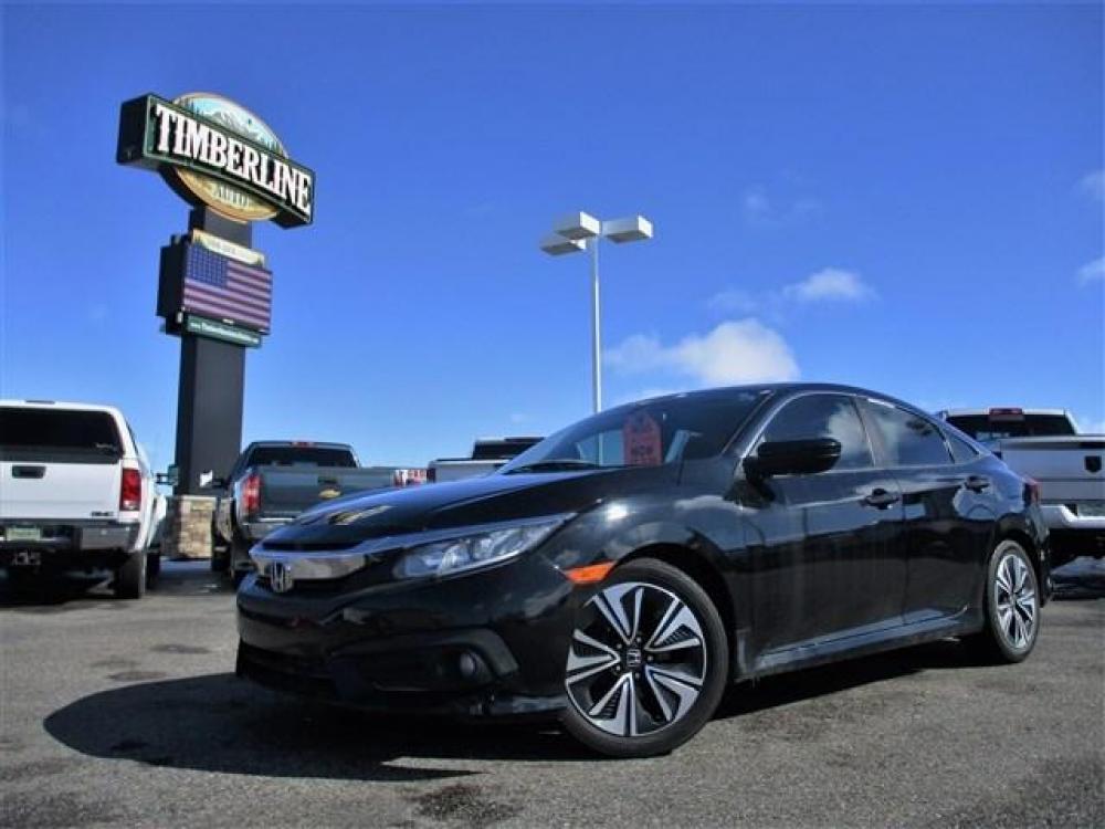 2017 BLACK /BLACK HONDA CIVIC EXL (19XFC1F78HE) with an 4 engine, Automatic transmission, located at 1580 E Lincoln Rd, Idaho Falls, ID, 83401, (208) 523-4000, 0.000000, 0.000000 - Photo #0