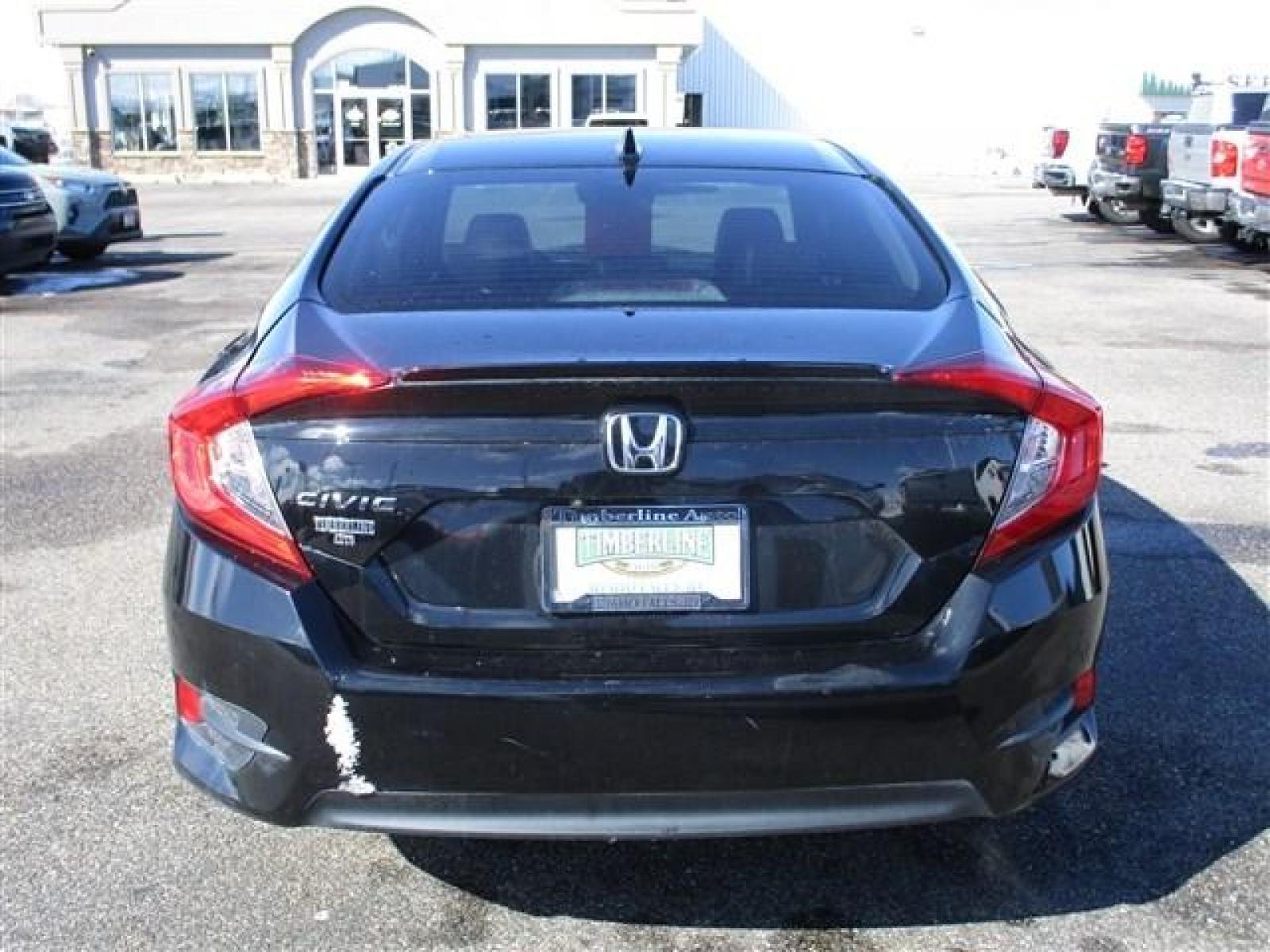 2017 BLACK /BLACK HONDA CIVIC EXL (19XFC1F78HE) with an 4 engine, Automatic transmission, located at 1580 E Lincoln Rd, Idaho Falls, ID, 83401, (208) 523-4000, 0.000000, 0.000000 - Photo #4