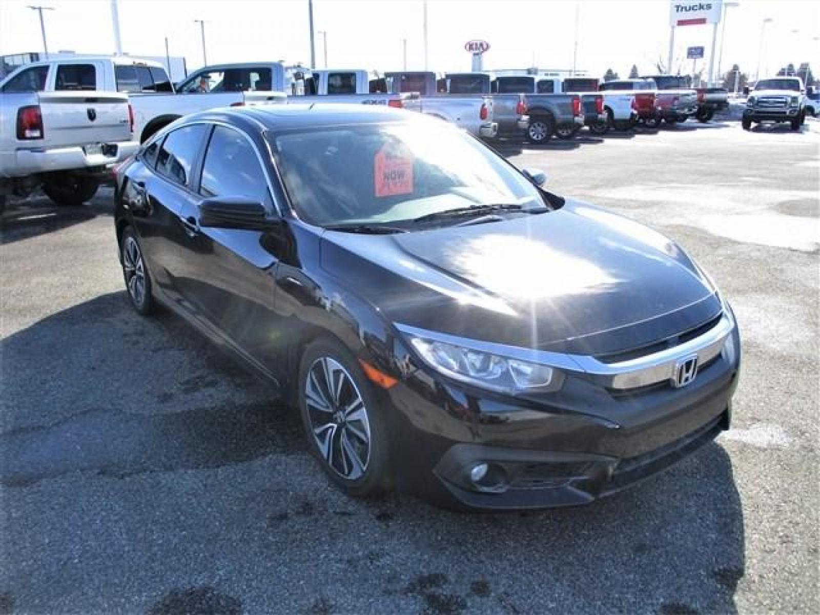 2017 BLACK /BLACK HONDA CIVIC EXL (19XFC1F78HE) with an 4 engine, Automatic transmission, located at 1580 E Lincoln Rd, Idaho Falls, ID, 83401, (208) 523-4000, 0.000000, 0.000000 - Photo #7