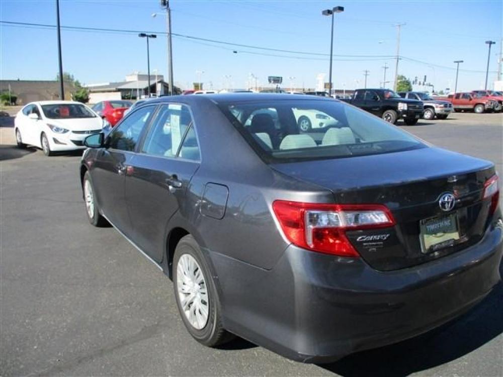 2013 GRAY TOYOTA CAMRY L (4T1BF1FK1DU) with an 4 engine, 6 Speed Automatic transmission, located at 1580 E Lincoln Rd, Idaho Falls, ID, 83401, (208) 523-4000, 0.000000, 0.000000 - CLOTH INTERIOR. DRIVEN MILES- 102,109 SEDAN- At Timberline Auto it is always easy to find a great deal for a great vehicle. We pride ourselves on our ability to go the extra mile. With our exprerienced sales team we will be able to find you the right rig here on our lot or we can track one down f - Photo #2