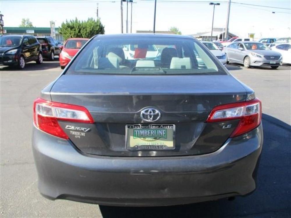 2013 GRAY TOYOTA CAMRY L (4T1BF1FK1DU) with an 4 engine, 6 Speed Automatic transmission, located at 1580 E Lincoln Rd, Idaho Falls, ID, 83401, (208) 523-4000, 0.000000, 0.000000 - CLOTH INTERIOR. DRIVEN MILES- 102,109 SEDAN- At Timberline Auto it is always easy to find a great deal for a great vehicle. We pride ourselves on our ability to go the extra mile. With our exprerienced sales team we will be able to find you the right rig here on our lot or we can track one down f - Photo #3