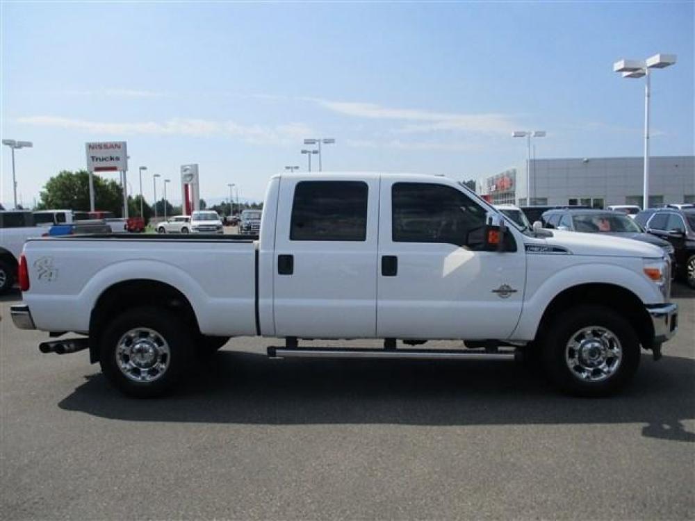 2014 WHITE /TAN FORD F350 XLT (1FT8W3BT9EE) with an 8 engine, Automatic transmission, located at 1580 E Lincoln Rd, Idaho Falls, ID, 83401, (208) 523-4000, 0.000000, 0.000000 - Photo #6