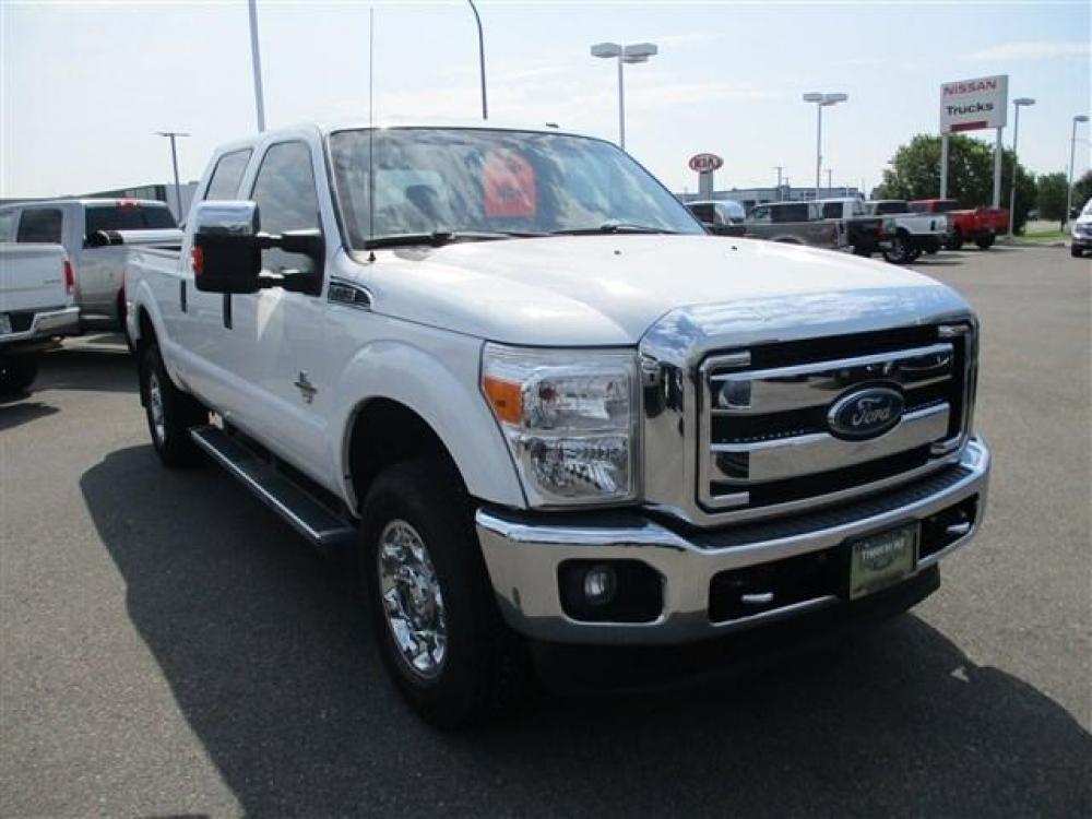2014 WHITE /TAN FORD F350 XLT (1FT8W3BT9EE) with an 8 engine, Automatic transmission, located at 1580 E Lincoln Rd, Idaho Falls, ID, 83401, (208) 523-4000, 0.000000, 0.000000 - Photo #7
