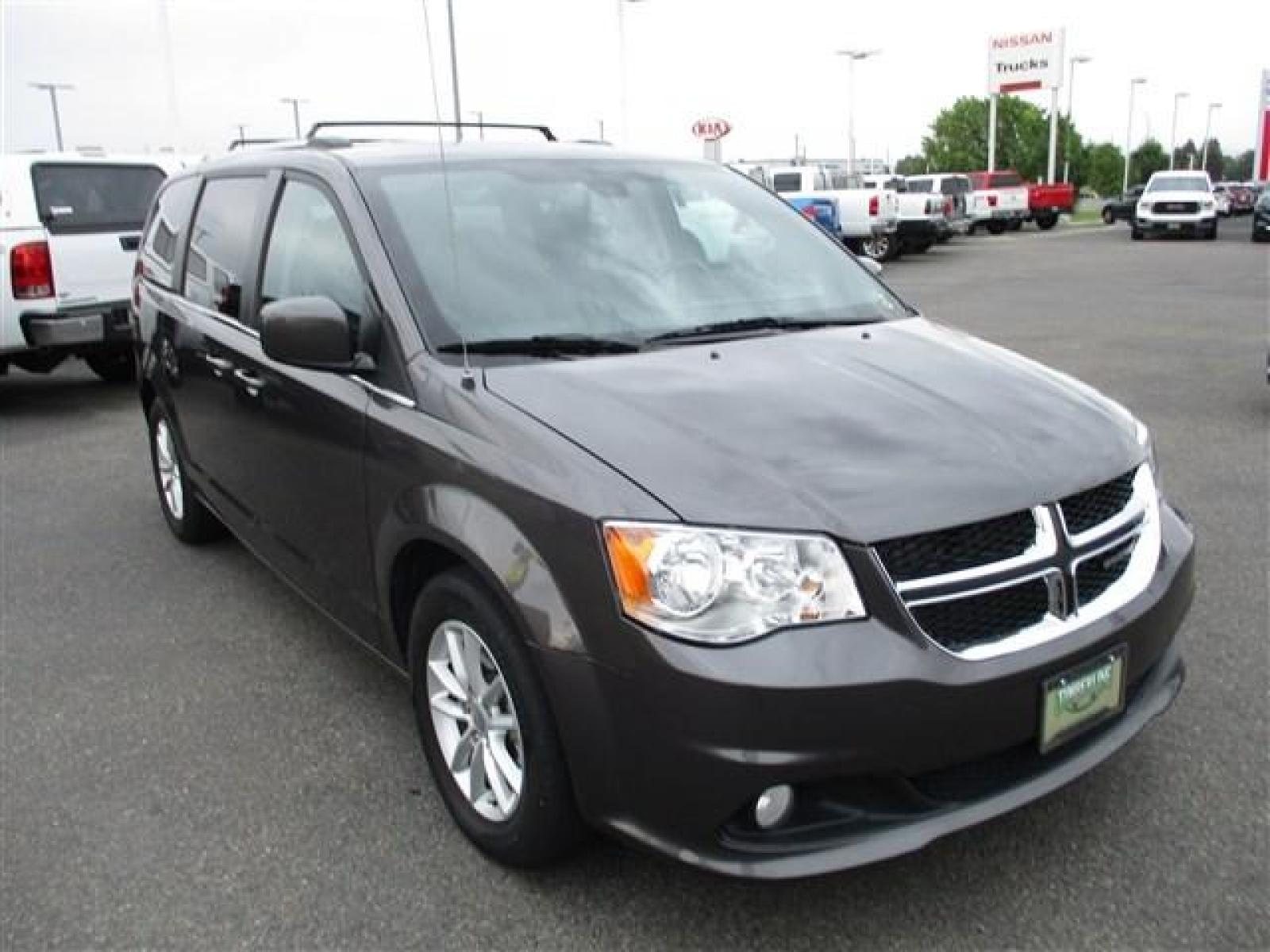 2019 GRAY /BLACK DODGE GRAND CARAVAN SXT (2C4RDGCG0KR) with an 6 engine, Automatic transmission, located at 1235 N Woodruff Ave., Idaho Falls, 83401, (208) 523-1053, 43.507172, -112.000488 - Hard to find loaded, low mile minivan! Comes in a beautiful dark charcoal grey paint that is in amazing condition. Body and interior are in flawless condition. Tires are nearly new with great tread! Load up the family and come see if it fits your needs! Inside you'll find comfortable leather trimmed - Photo #7