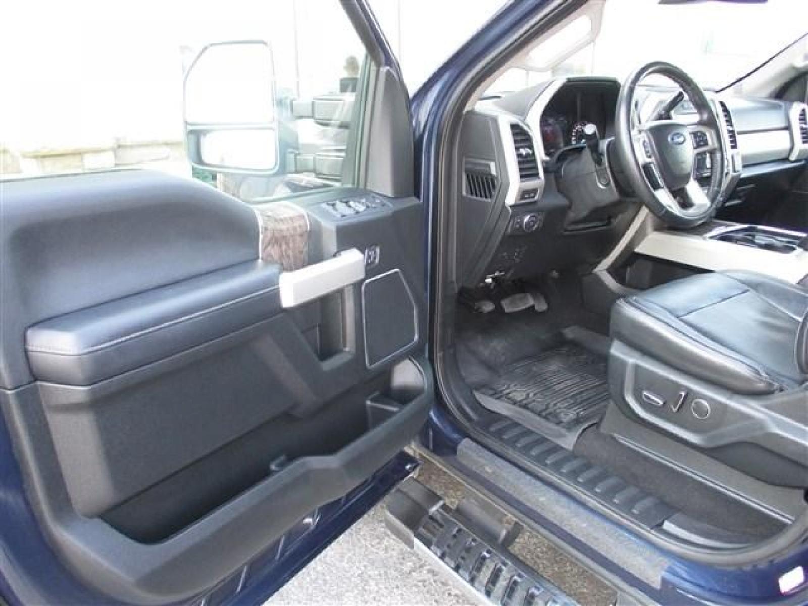 2019 BLUE /BLACK FORD F250 LARIAT (1FT7W2BT2KE) with an 8 engine, Automatic transmission, located at 1235 N Woodruff Ave., Idaho Falls, 83401, (208) 523-1053, 43.507172, -112.000488 - LARIAT PACKAGE. HARD TO FIND ROYAL BLUE PAINT COLOR. NEWER TIRES WITH 90%+ TREAD. HEATED AND COOLED SEATS. REAR HEATED SEATS. REMOTE START. REMOTE TAILGATE. BACK UP CAMERA. EXHAUST BRAKE. TRAILER BRAKE. LOCKING REAR DIFF. B and O PREMIUM SOUND. PEDAL ADJUST. 6.7L POWERSTROKE- 4WD- CREW CAB- STAN - Photo #9