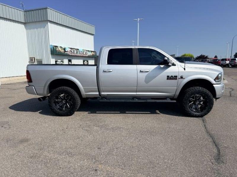 2017 Bright Silver Metallic Clearcoat /Black Ram 2500 Laramie (3C6UR5FL6HG) with an 6 Cyl, 6.7L engine, 6-speed automatic transmission, located at 1175 N Woodruff Ave, Idaho Falls, ID, 83401, 43.506901, -111.999657 - <b>Vehicle Details</b><br>This 2017 Ram 2500 Laramie in Idaho Falls, ID is a powerful and well-equipped heavy-duty truck built to handle demanding work and confident everyday driving. Equipped with 4WD and a 6-cylinder, 6.7L Diesel engine, this Ram 2500 delivers the capability and durability drivers- Photo#7