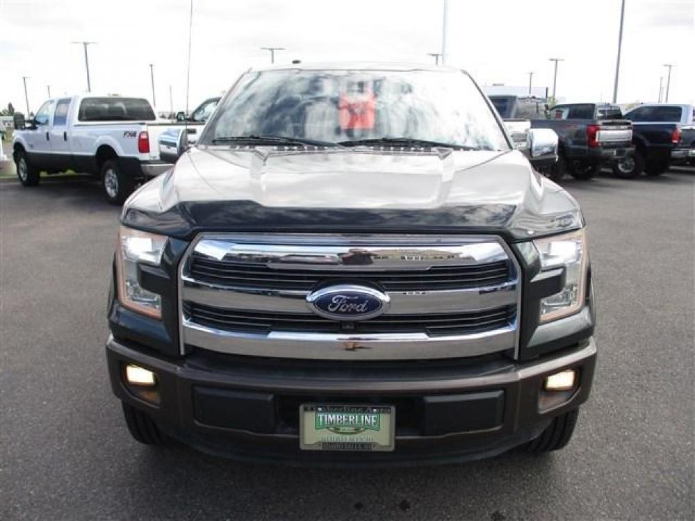 2015 GREEN /BLACK FORD F150 SUPERCREW LARIAT (1FTEW1EG2FK) with an 6 engine, Automatic transmission, located at 1580 E Lincoln Rd, Idaho Falls, ID, 83401, (208) 523-4000, 0.000000, 0.000000 - Photo #9
