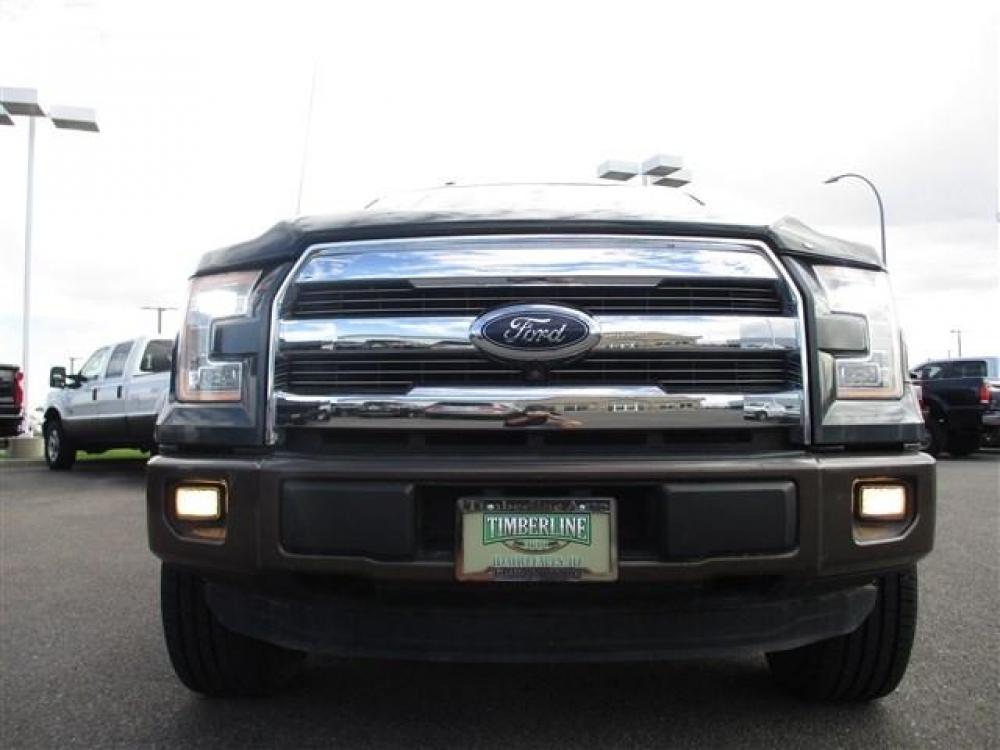 2015 GREEN /BLACK FORD F150 SUPERCREW LARIAT (1FTEW1EG2FK) with an 6 engine, Automatic transmission, located at 1580 E Lincoln Rd, Idaho Falls, ID, 83401, (208) 523-4000, 0.000000, 0.000000 - Photo #10
