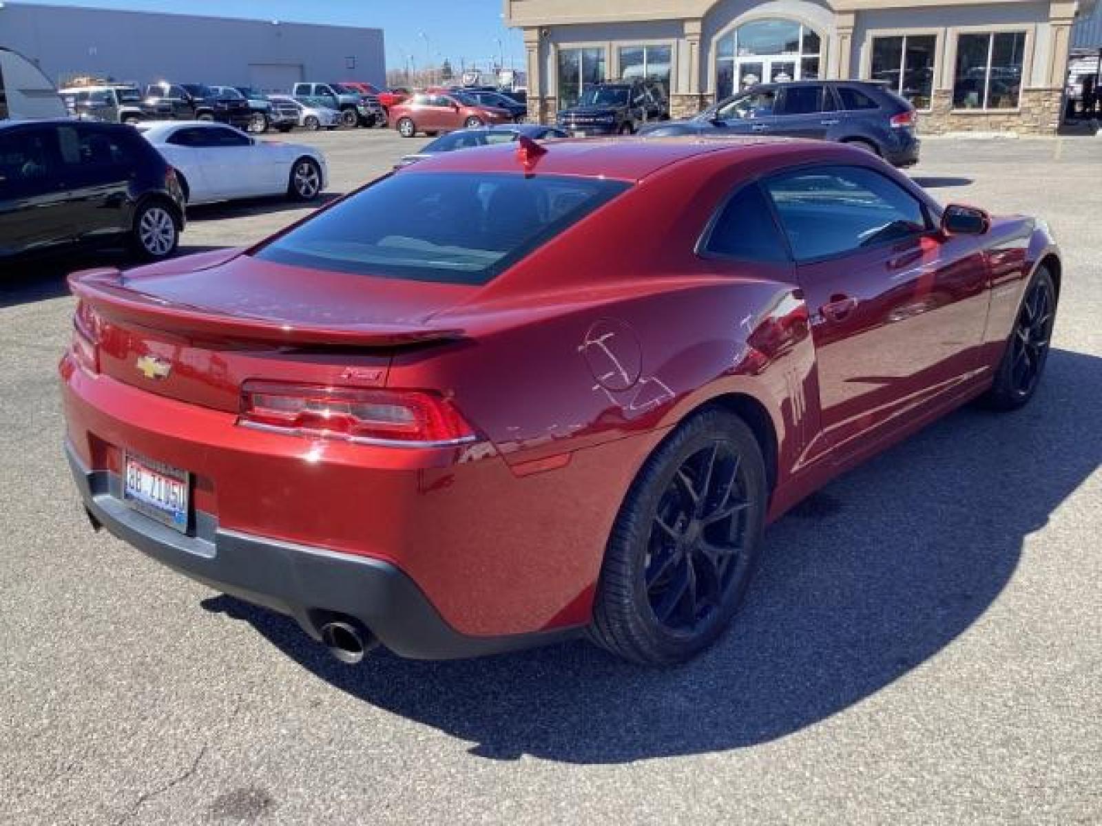 2015 Red Rock Metallic /Black Chevrolet Camaro 1LT Coupe (2G1FD1E31F9) with an 3.6L V6 DOHC 24V FFV engine, 6-Speed Automatic transmission, located at 1235 N Woodruff Ave., Idaho Falls, 83401, (208) 523-1053, 43.507172, -112.000488 - Photo #4