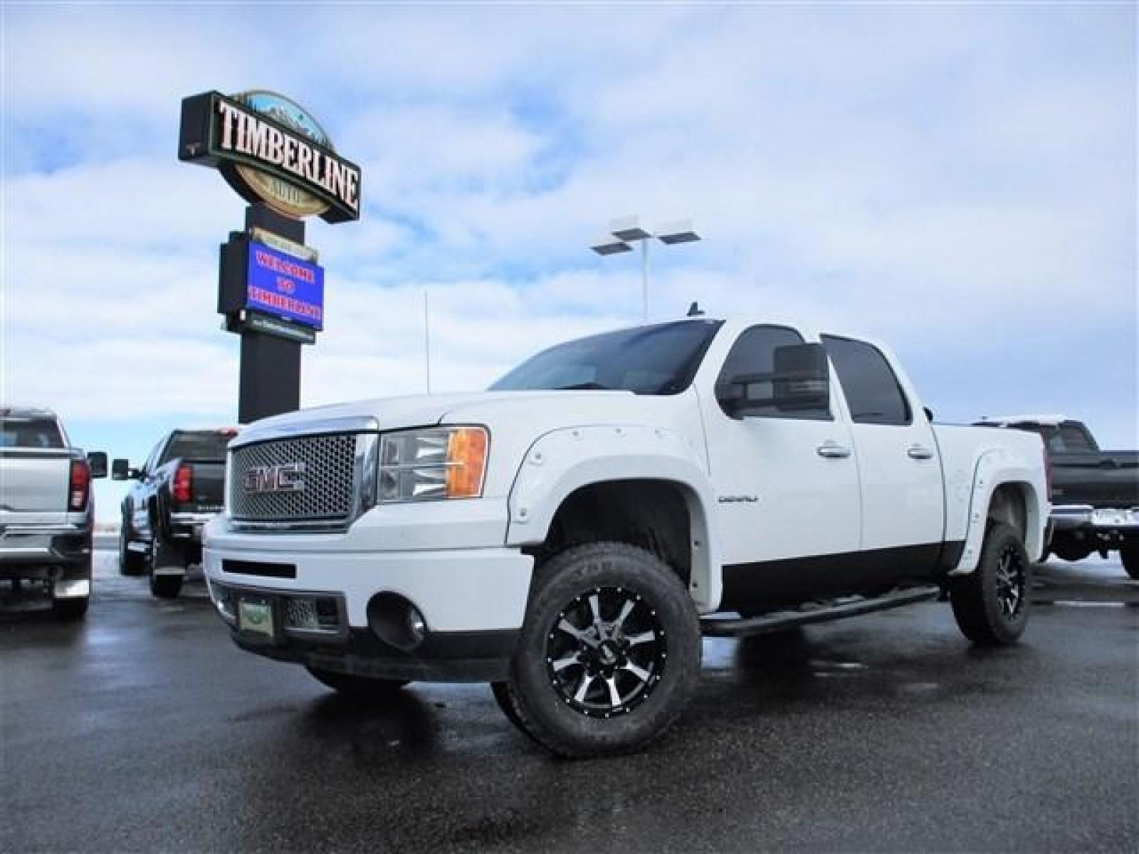 2012 WHITE /WHITE GMC Sierra 1500 Denali Crew Cab 4WD (3GTP2XE29CG) with an 6.2L V8 OHV 16V FFV engine, 6-Speed Automatic transmission, located at 1235 N Woodruff Ave., Idaho Falls, 83401, (208) 523-1053, 43.507172, -112.000488 - Photo #0