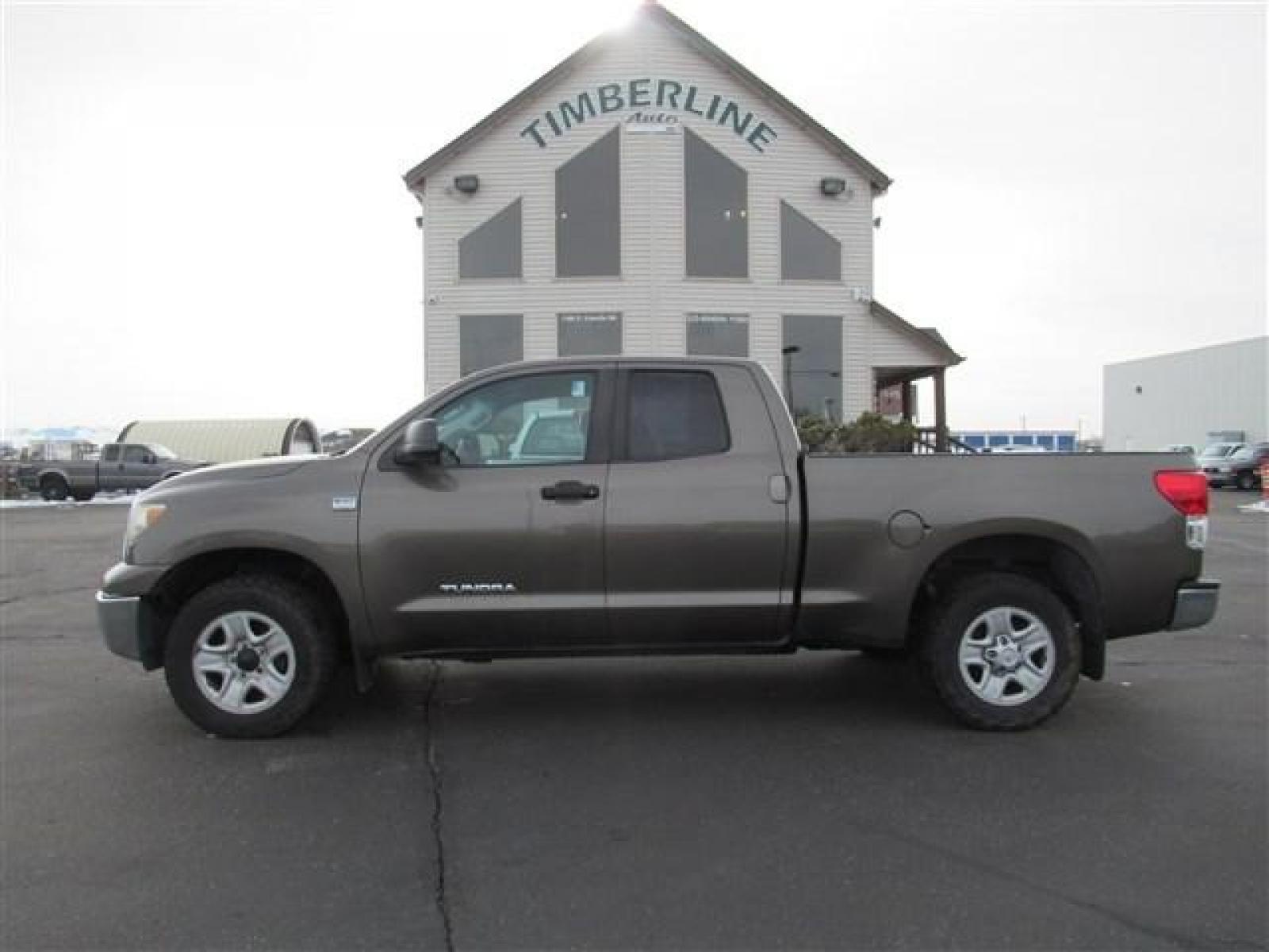 2010 BROWN TOYOTA TUNDRA DOUBLE CAB SR5 (5TFUM5F19AX) with an 8 engine, Automatic transmission, located at 1235 N Woodruff Ave., Idaho Falls, 83401, (208) 523-1053, 43.507172, -112.000488 - MECHANIC'S SPECIAL - Photo #1