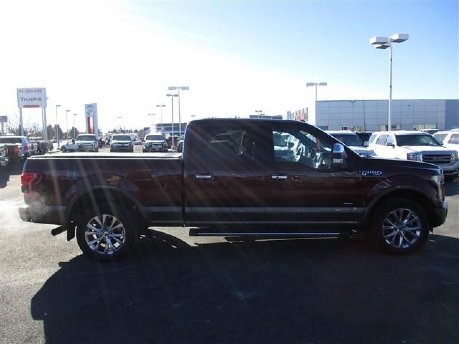 2015 MAROON FORD F150 SUPERCREW (1FTFW1EG4FF) with an 6 engine, Automatic transmission, located at 1580 E Lincoln Rd, Idaho Falls, ID, 83401, (208) 523-4000, 0.000000, 0.000000 - REALLY RARE TWO TONE PAINT ON THIS FX4 F150 ECOBOOST! WE'VE GOT BRAND NEW KHUMO VENTURE AT3 TIRES ON THE WAY FOR IT. ITS GOT A SPRAY IN BED LINER AND A SOFT TUXEDO TONNEAU COVER. COMES WITH FORD'S FACTORY RUNNING BOARDS. IT HAS THE SOFT DROP TAILGATE WITH THE STEP INSIDE. HAS FULL SIZED WEATHER TECH - Photo #6