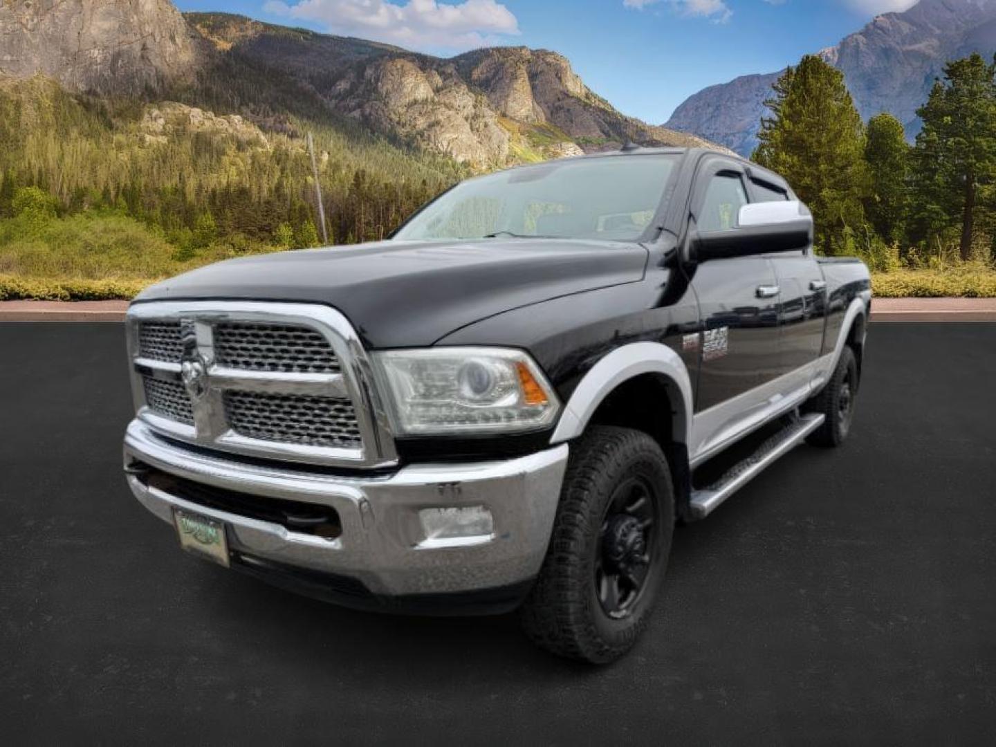 2014 Black Clearcoat /Black Ram 2500 (3C6UR5FJ2EG) with an HEMI 64L V-8 VVT variable valve control engine, Automatic transmission, located at 1175 N Woodruff Ave, Idaho Falls, ID, 83401, 43.506901, -111.999657 - At Timberline Auto, finding a great deal on your next vehicle is always easy! Our experienced sales staff's goal is to help find you the right vehicle at the right price! Our knowledgeable finance department has options for almost any credit score. We offer extended service contract options to prote - Photo#0