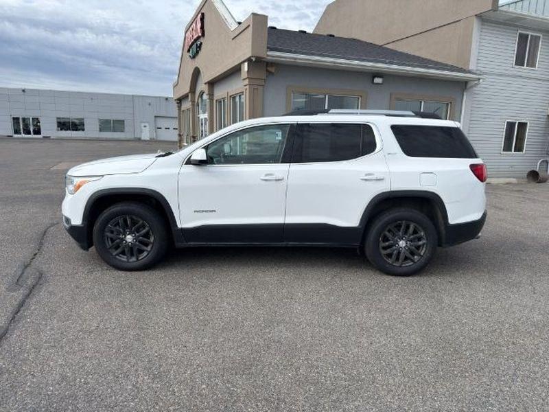 2019 Summit White /Jet Black GMC Acadia SLT (1GKKNULS3KZ) with an V6, 3.6L engine, 6-speed automatic transmission, located at 1175 N Woodruff Ave, Idaho Falls, ID, 83401, 43.506901, -111.999657 - <b>Vehicle Details</b><br>Discover the confidence and versatility of this 2019 GMC Acadia SLT1 with AWD, now available in Idaho Falls, ID. Powered by a strong V6 3.6L gasoline engine, this midsize SUV delivers confident performance, smooth acceleration, and the capability you want for Idaho roads in- Photo#1