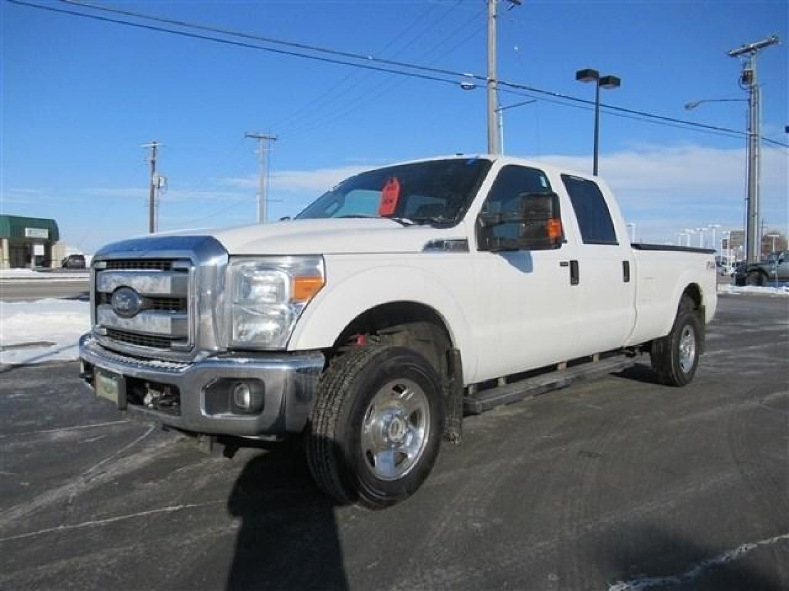 2014 WHITE /GRAY FORD F350 SUPER DUTY (1FT8W3B60EE) with an 8 engine, 6 Speed Automatic transmission, located at 1580 E Lincoln Rd, Idaho Falls, ID, 83401, (208) 523-4000, 0.000000, 0.000000 - Photo #0