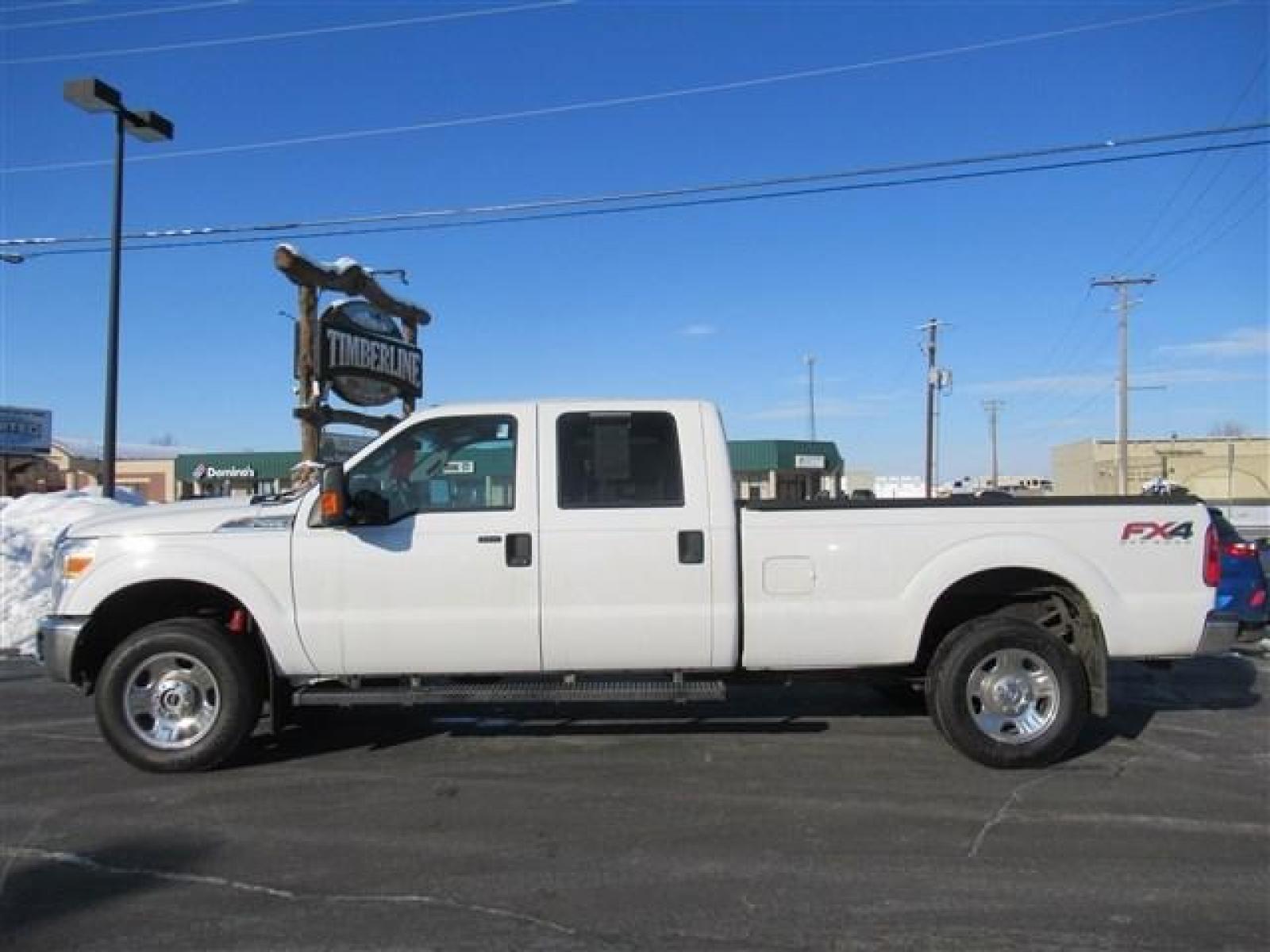 2014 WHITE /GRAY FORD F350 SUPER DUTY (1FT8W3B60EE) with an 8 engine, 6 Speed Automatic transmission, located at 1580 E Lincoln Rd, Idaho Falls, ID, 83401, (208) 523-4000, 0.000000, 0.000000 - Photo #1