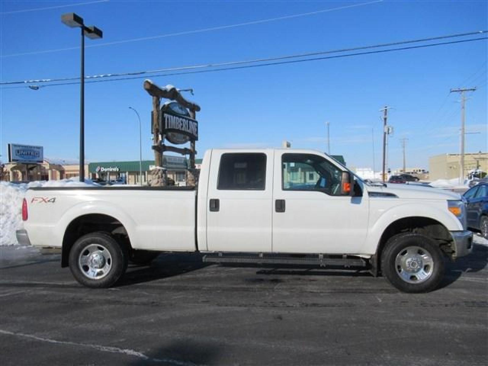 2014 WHITE /GRAY FORD F350 SUPER DUTY (1FT8W3B60EE) with an 8 engine, 6 Speed Automatic transmission, located at 1580 E Lincoln Rd, Idaho Falls, ID, 83401, (208) 523-4000, 0.000000, 0.000000 - Photo #5