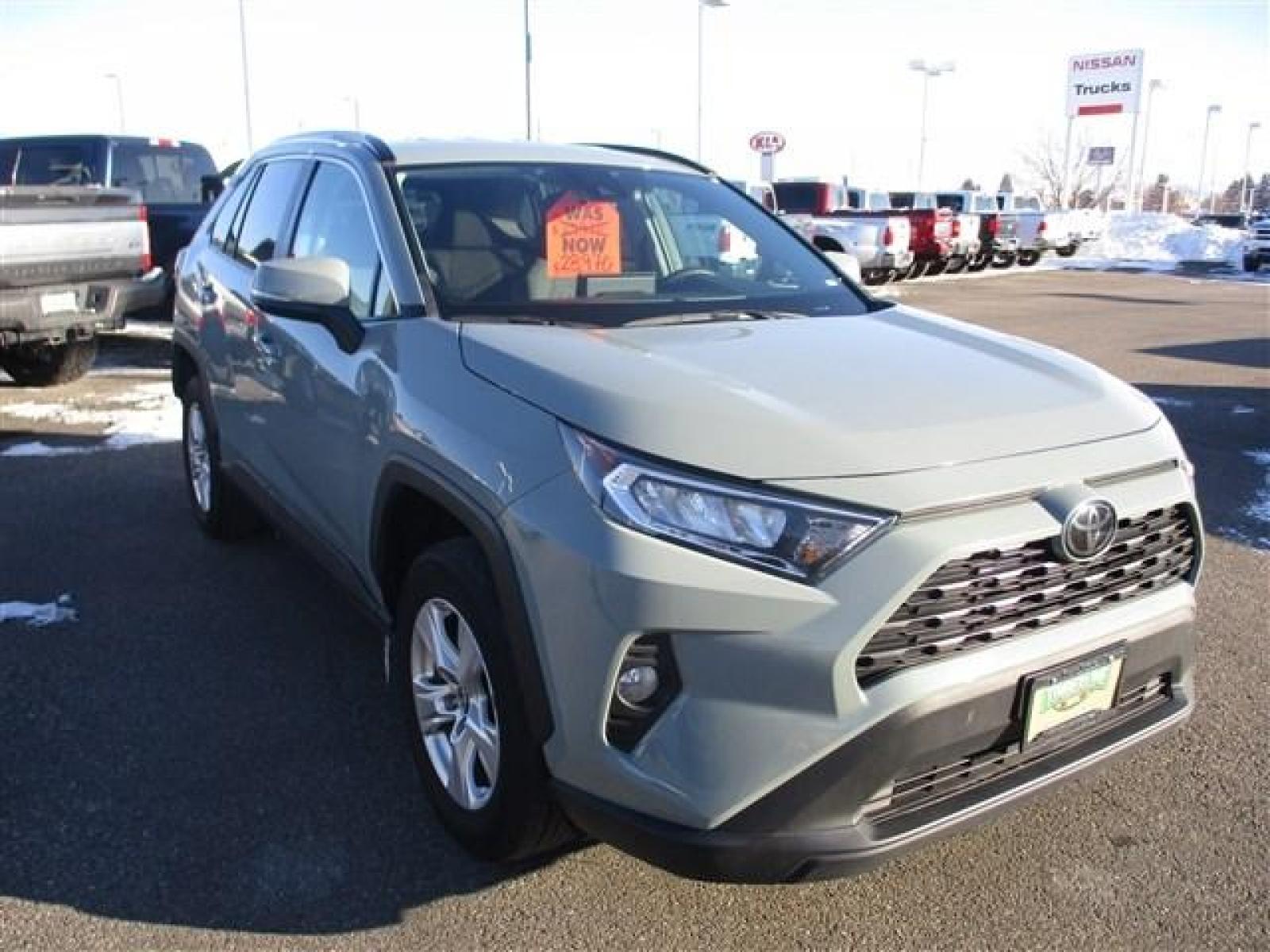 2021 GREY /LUNAR ROCK /GREY TOYOTA RAV4 XLE (2T3W1RFV6MW) with an 4 engine, Automatic transmission, located at 1235 N Woodruff Ave., Idaho Falls, 83401, (208) 523-1053, 43.507172, -112.000488 - This Lunar Rock grey 2021 Toyota Rav4 XLE looks as new as it is! Toyota claims their Rav4's can reach upwards of 28 MPG in the city and 35 MPG on the highway! This specific model comes with blind spot monitors, lane assist, adaptive cruise control, back up camera, bluetooth connectivity, and so much - Photo #7