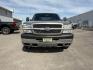 2003 Light Pewter Metallic /Dark Charcoal Cloth Interior Chevrolet Silverado 2500HD LS Crew Cab Short Bed 4WD (1GCHK23183F) with an 6.6L V8 OHV 32V TURBO DIESEL engine, 5-Speed Automatic transmission, located at 1235 N Woodruff Ave., Idaho Falls, 83401, (208) 523-1053, 43.507172, -112.000488 - At Timberline Auto, finding a great deal on your next vehicle is always easy! Our experienced sales staff's goal is to help find you the right vehicle at the right price! Our knowledgeable finance department has options for almost any credit score. We offer extended service contract options to prote - Photo#7