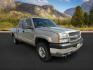2003 Light Pewter Metallic /Dark Charcoal Cloth Interior Chevrolet Silverado 2500HD LS Crew Cab Short Bed 4WD (1GCHK23183F) with an 6.6L V8 OHV 32V TURBO DIESEL engine, 5-Speed Automatic transmission, located at 1235 N Woodruff Ave., Idaho Falls, 83401, (208) 523-1053, 43.507172, -112.000488 - At Timberline Auto, finding a great deal on your next vehicle is always easy! Our experienced sales staff's goal is to help find you the right vehicle at the right price! Our knowledgeable finance department has options for almost any credit score. We offer extended service contract options to prote - Photo#6