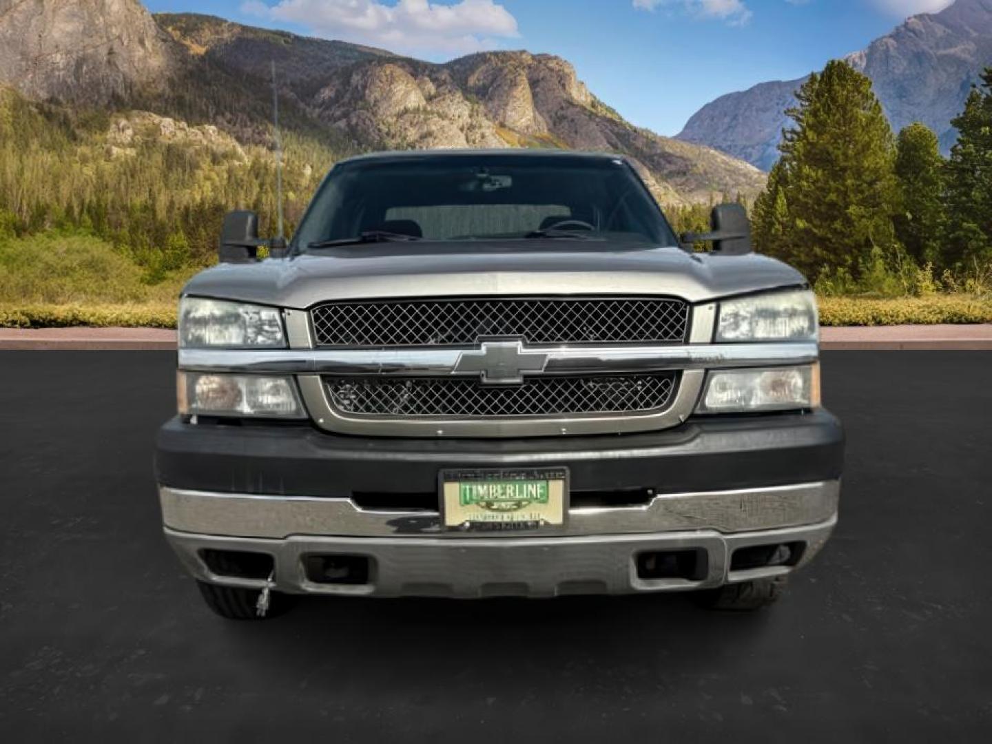 2003 Light Pewter Metallic /Dark Charcoal Cloth Interior Chevrolet Silverado 2500HD LS Crew Cab Short Bed 4WD (1GCHK23183F) with an 6.6L V8 OHV 32V TURBO DIESEL engine, 5-Speed Automatic transmission, located at 1235 N Woodruff Ave., Idaho Falls, 83401, (208) 523-1053, 43.507172, -112.000488 - At Timberline Auto, finding a great deal on your next vehicle is always easy! Our experienced sales staff's goal is to help find you the right vehicle at the right price! Our knowledgeable finance department has options for almost any credit score. We offer extended service contract options to prote - Photo#7