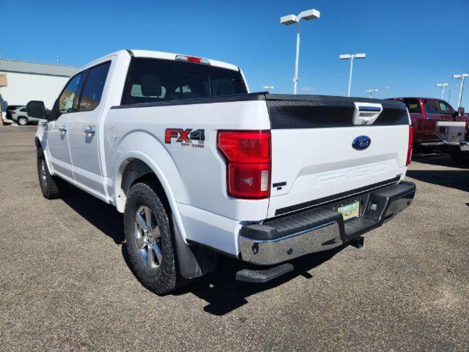 2018 White Platinum Metallic Tri-Coat /Medium Earth Gray, leather Ford F-150 Lariat SuperCrew 6.5-ft. Bed 4WD (1FTEW1EG1JK) with an 3.5L V6 TURBO engine, Automatic transmission, located at 1235 N Woodruff Ave., Idaho Falls, 83401, (208) 523-1053, 43.507172, -112.000488 - The 3.5L EcoBoost is an absolute powerhouse with 375 Horsepower, 470 torque, and a max towing capacity of 14,000lbs! This truck and all its power can still achieve up to 17 MPG in town and up to 23 MPG out on the highway! Not only is it strong and efficient, but it also very comfortable with its 6 l - Photo #3