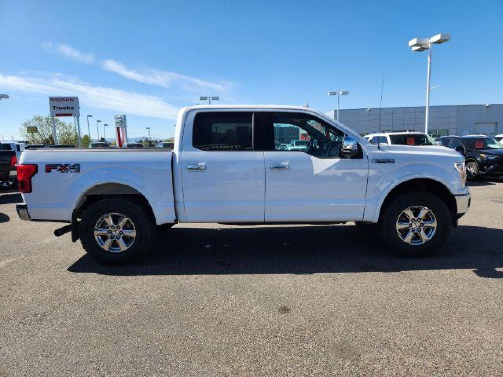 2018 White Platinum Metallic Tri-Coat /Medium Earth Gray, leather Ford F-150 Lariat SuperCrew 6.5-ft. Bed 4WD (1FTEW1EG1JK) with an 3.5L V6 TURBO engine, Automatic transmission, located at 1235 N Woodruff Ave., Idaho Falls, 83401, (208) 523-1053, 43.507172, -112.000488 - The 3.5L EcoBoost is an absolute powerhouse with 375 Horsepower, 470 torque, and a max towing capacity of 14,000lbs! This truck and all its power can still achieve up to 17 MPG in town and up to 23 MPG out on the highway! Not only is it strong and efficient, but it also very comfortable with its 6 l - Photo #6