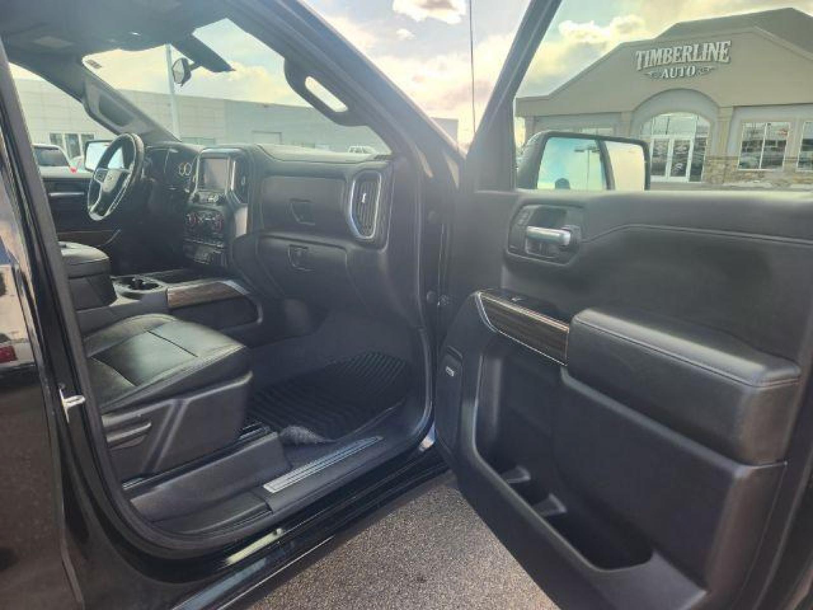 2020 Black /Jet Black, leather Chevrolet Silverado 1500 RST Crew Cab 4WD (1GCUYEEL3LZ) with an 6.2L V8 OHV 16V engine, Automatic transmission, located at 1235 N Woodruff Ave., Idaho Falls, 83401, (208) 523-1053, 43.507172, -112.000488 - Photo #20