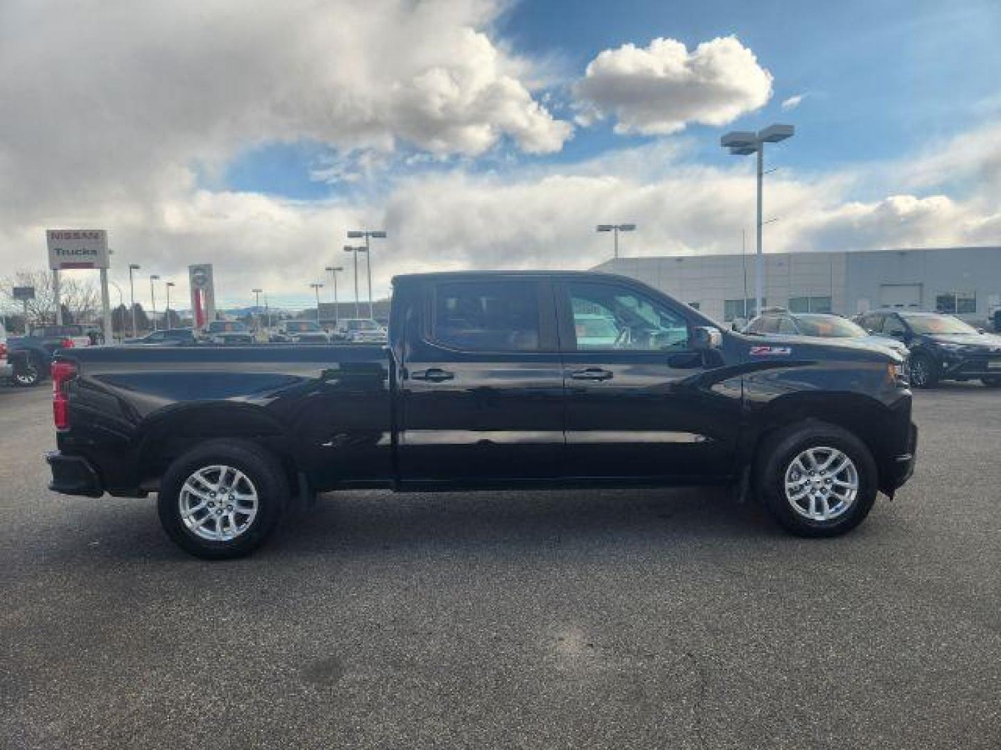 2020 Black /Jet Black, leather Chevrolet Silverado 1500 RST Crew Cab 4WD (1GCUYEEL3LZ) with an 6.2L V8 OHV 16V engine, Automatic transmission, located at 1235 N Woodruff Ave., Idaho Falls, 83401, (208) 523-1053, 43.507172, -112.000488 - 6.2L V8 Chevy half ton crew cab with a 6.5 foot bed. Low miles, black leather interior. This truck is in great condition inside and out! It is completely stock with zero modifications. This pick up is a must see! Come in today and check it out! **At timberline Auto it is always easy to find a great - Photo#6