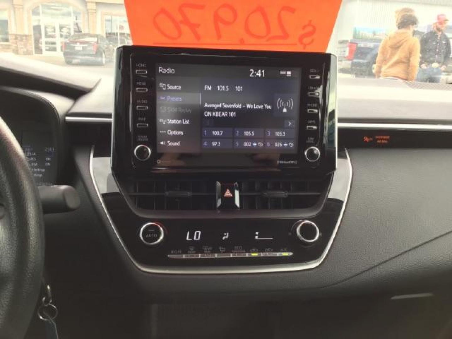 2021 BLACK /Black, cloth Toyota Corolla LE (5YFEPMAE1MP) with an 1.8L L4 DOHC 16V engine, Automatic transmission, located at 1235 N Woodruff Ave., Idaho Falls, 83401, (208) 523-1053, 43.507172, -112.000488 - Photo#25