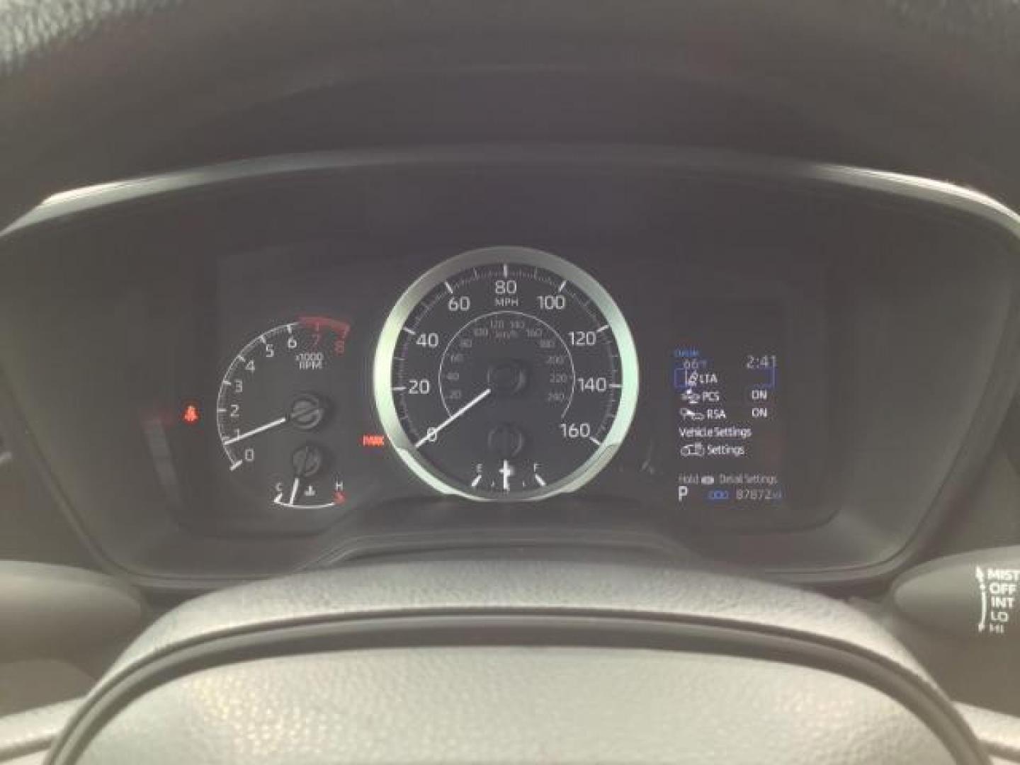 2021 BLACK /Black, cloth Toyota Corolla LE (5YFEPMAE1MP) with an 1.8L L4 DOHC 16V engine, Automatic transmission, located at 1235 N Woodruff Ave., Idaho Falls, 83401, (208) 523-1053, 43.507172, -112.000488 - This 2021 Toyota Corolla LE is in as good of shape as the day it rolled off the lot! Inside, outside, and mechanically it is in amazing condition! This one comes with a large touch screen display, rubber floor mats in the front, near new tires with 95% tread left, steering wheel mounted controls, la - Photo#29