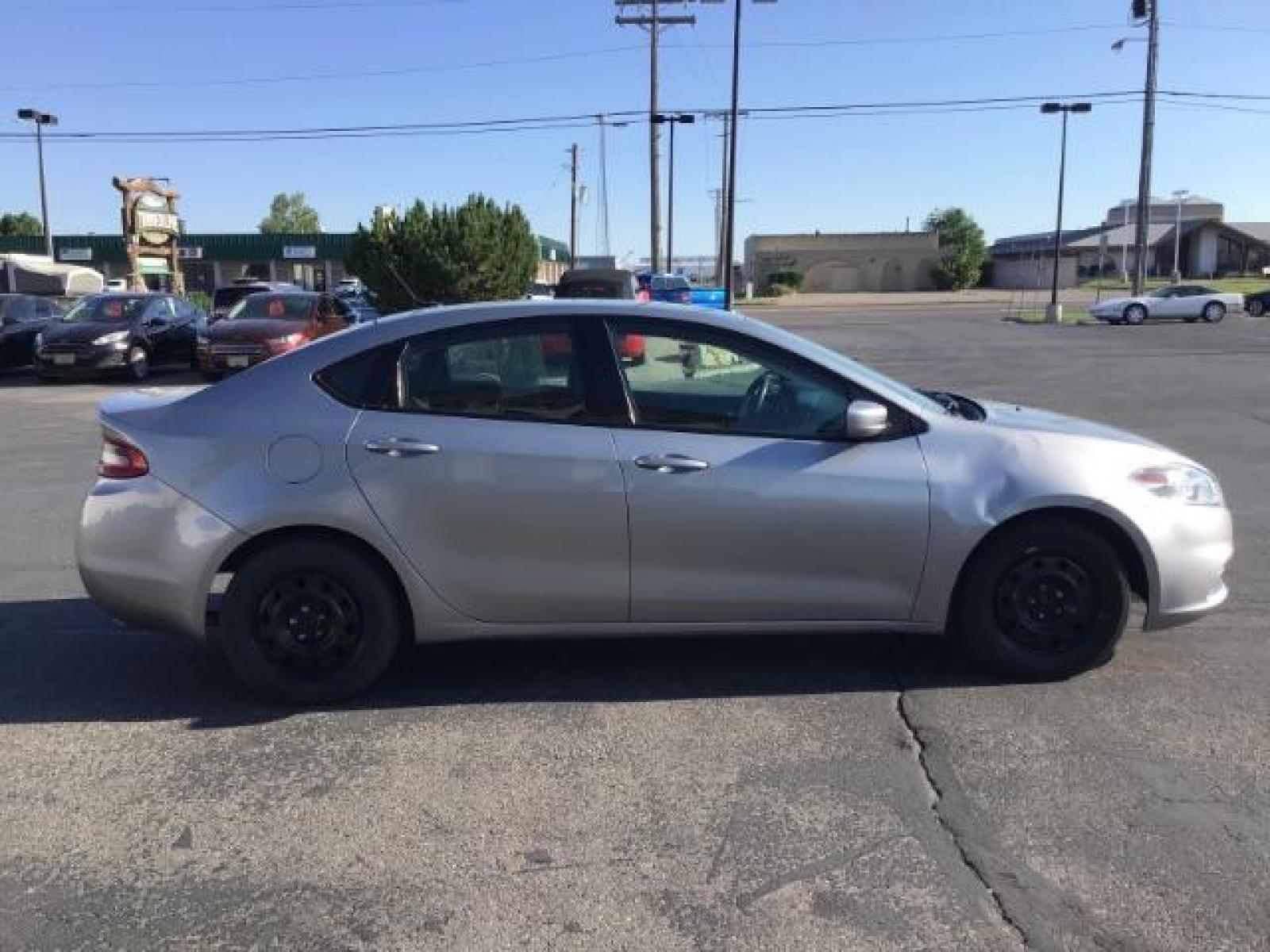 2016 SILVER /SILVER Dodge Dart SE (1C3CDFAA6GD) with an 2.0L L4 DOHC 16V TURBO engine, 6-Speed Automatic | 6-Speed Manual transmission, located at 1235 N Woodruff Ave., Idaho Falls, 83401, (208) 523-1053, 43.507172, -112.000488 - At Timberline Auto it is always easy to find a great deal on your next vehicle! Our experienced sales staff can help find the right vehicle will fit your needs. Our knowledgeable finance department has options for almost any credit score. We offer many warranty contract options to protect you new pr - Photo #4