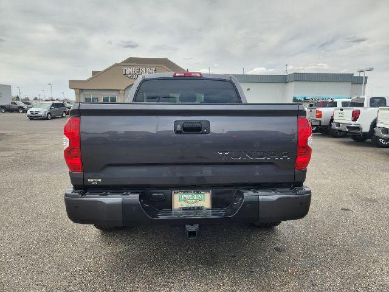 2021 Magnetic Gray Metallic /Black, leather Toyota Tundra Limited 5.7L CrewMax 4WD (5TFHY5F18MX) with an 5.7L V8 DOHC 32V engine, Automatic transmission, located at 1235 N Woodruff Ave., Idaho Falls, 83401, (208) 523-1053, 43.507172, -112.000488 - This is one loaded up 2021 Toyota Tundra!! The LIMITED package offers JBL premium sound, remote start, heated seats, blind spot monitors, lane assist, front collision avoidance, power running boards, and so much more! The Tundra CrewMax has massive amounts of leg room and storage room. Your new pre- - Photo #4