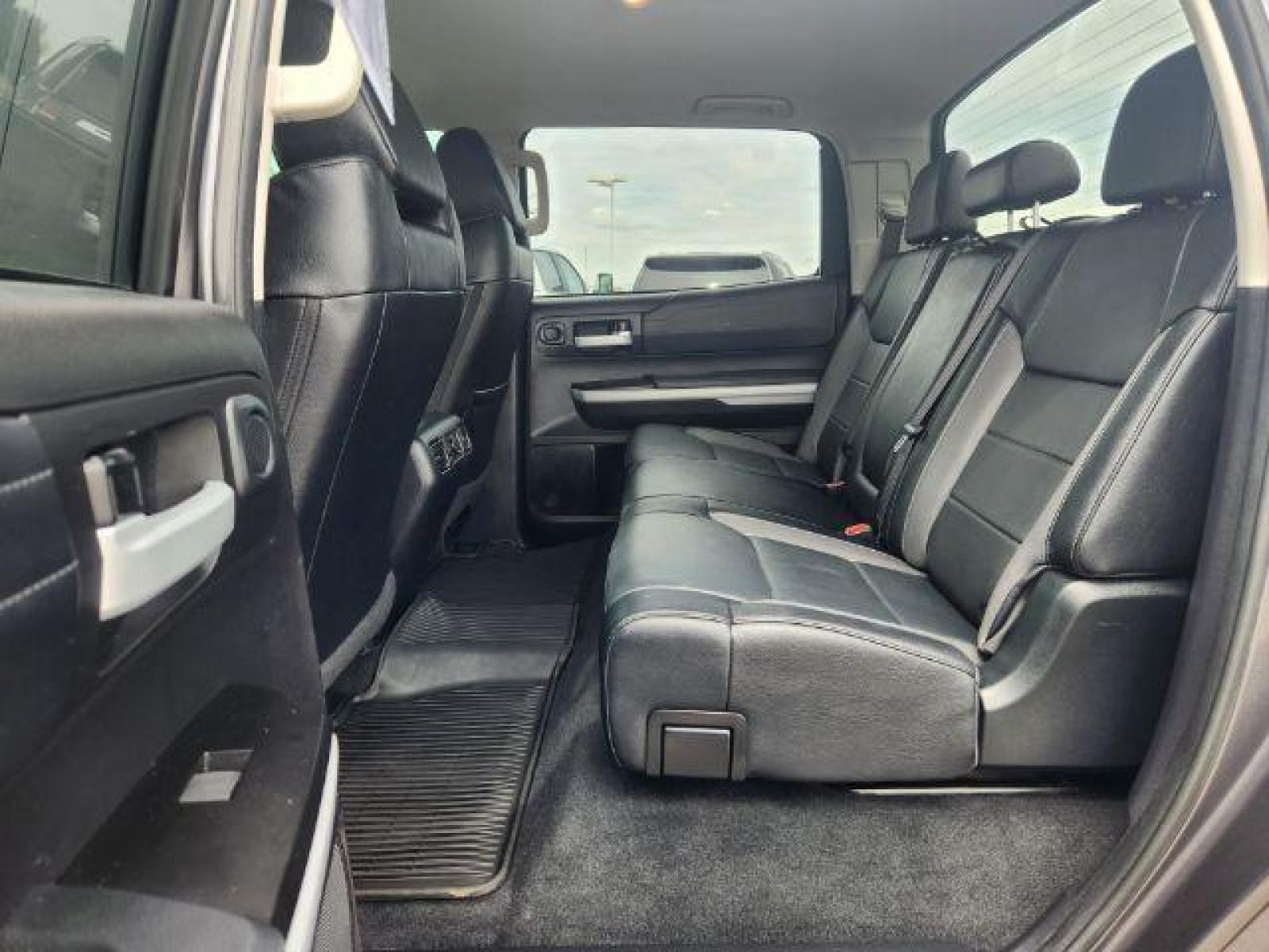 2021 Magnetic Gray Metallic /Black, leather Toyota Tundra Limited 5.7L CrewMax 4WD (5TFHY5F18MX) with an 5.7L V8 DOHC 32V engine, Automatic transmission, located at 1235 N Woodruff Ave., Idaho Falls, 83401, (208) 523-1053, 43.507172, -112.000488 - This is one loaded up 2021 Toyota Tundra!! The LIMITED package offers JBL premium sound, remote start, heated seats, blind spot monitors, lane assist, front collision avoidance, power running boards, and so much more! The Tundra CrewMax has massive amounts of leg room and storage room. Your new pre- - Photo #14