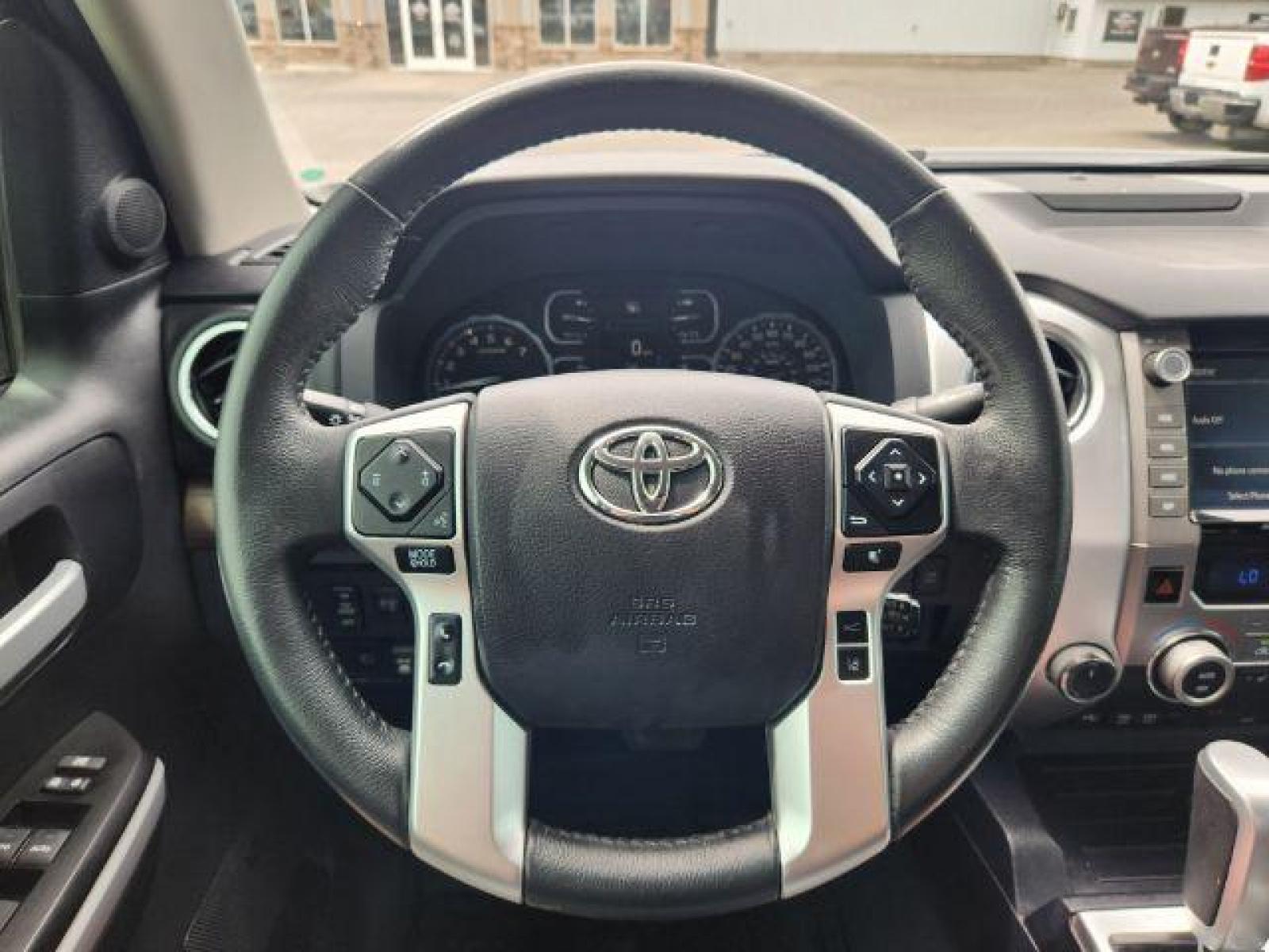 2021 Magnetic Gray Metallic /Black, leather Toyota Tundra Limited 5.7L CrewMax 4WD (5TFHY5F18MX) with an 5.7L V8 DOHC 32V engine, Automatic transmission, located at 1235 N Woodruff Ave., Idaho Falls, 83401, (208) 523-1053, 43.507172, -112.000488 - This is one loaded up 2021 Toyota Tundra!! The LIMITED package offers JBL premium sound, remote start, heated seats, blind spot monitors, lane assist, front collision avoidance, power running boards, and so much more! The Tundra CrewMax has massive amounts of leg room and storage room. Your new pre- - Photo #26