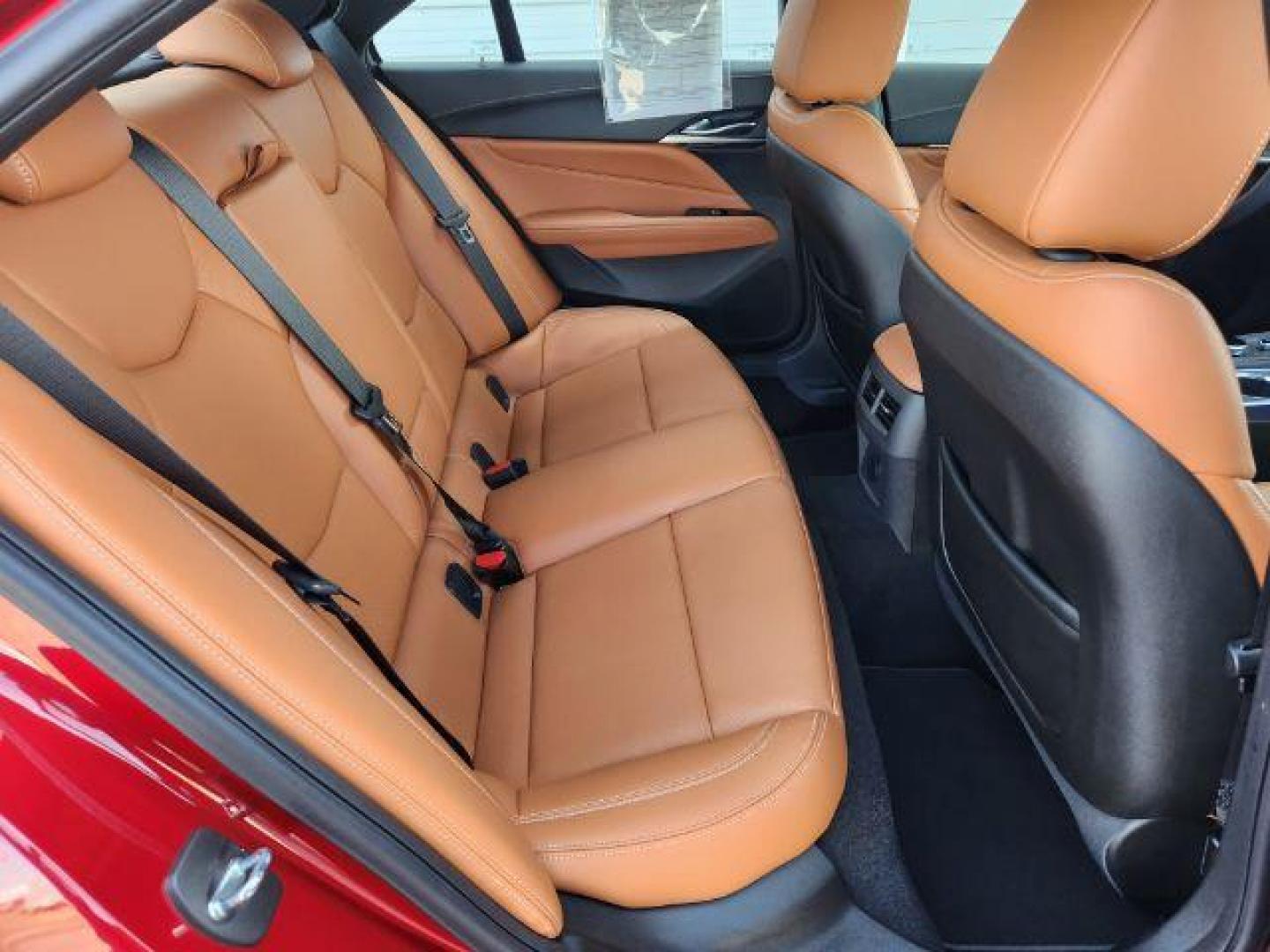 2022 Infrared Tintcoat /Cinnamon w/Jet Black Accents Cadillac CT4 Premium Luxury (1G6DF5RL7N0) with an 2.7L L4 DOHC 16V TURBO engine, 8-Speed Automatic transmission, located at 1235 N Woodruff Ave., Idaho Falls, 83401, (208) 523-1053, 43.507172, -112.000488 - Wow, just wow!! This is one really nice car! It will check all the boxes- fuel efficient, powerful, AWD, comfortable, luxurious, great looking, roomy, fun to drive, the list goes on and on! It has all the driver safety options, heads up display, adjustable driving specs, navigation, Apple car play, - Photo#19