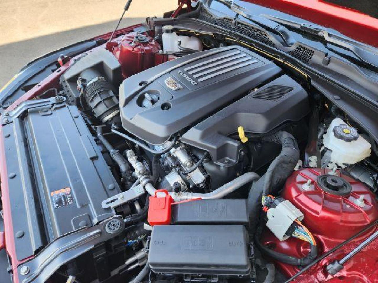 2022 Infrared Tintcoat /Cinnamon w/Jet Black Accents Cadillac CT4 Premium Luxury (1G6DF5RL7N0) with an 2.7L L4 DOHC 16V TURBO engine, 8-Speed Automatic transmission, located at 1235 N Woodruff Ave., Idaho Falls, 83401, (208) 523-1053, 43.507172, -112.000488 - Wow, just wow!! This is one really nice car! It will check all the boxes- fuel efficient, powerful, AWD, comfortable, luxurious, great looking, roomy, fun to drive, the list goes on and on! It has all the driver safety options, heads up display, adjustable driving specs, navigation, Apple car play, - Photo#29