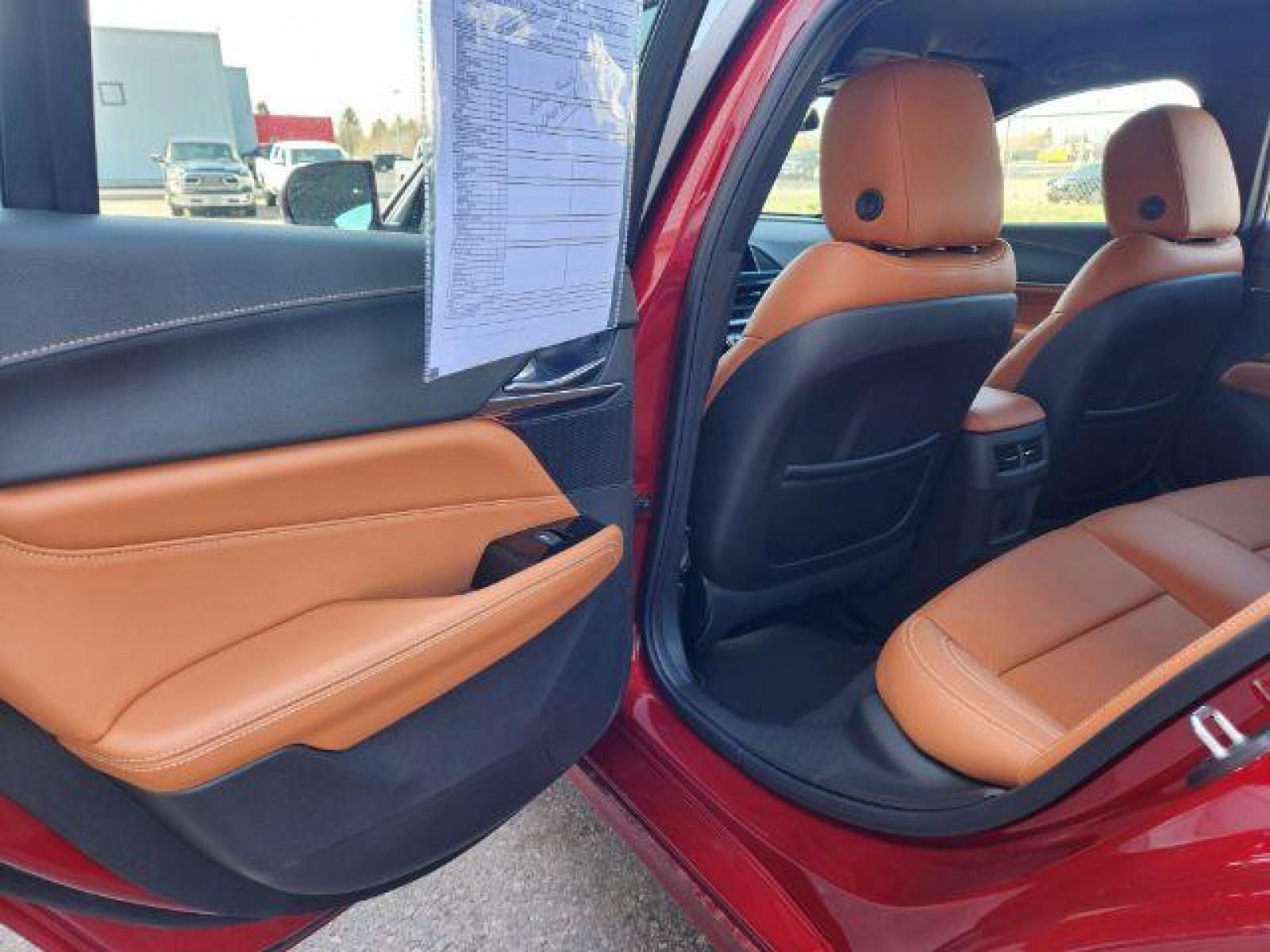 2022 Infrared Tintcoat /Cinnamon w/Jet Black Accents Cadillac CT4 Premium Luxury (1G6DF5RL7N0) with an 2.7L L4 DOHC 16V TURBO engine, 8-Speed Automatic transmission, located at 1235 N Woodruff Ave., Idaho Falls, 83401, (208) 523-1053, 43.507172, -112.000488 - Wow, just wow!! This is one really nice car! It will check all the boxes- fuel efficient, powerful, AWD, comfortable, luxurious, great looking, roomy, fun to drive, the list goes on and on! It has all the driver safety options, heads up display, adjustable driving specs, navigation, Apple car play, - Photo #14