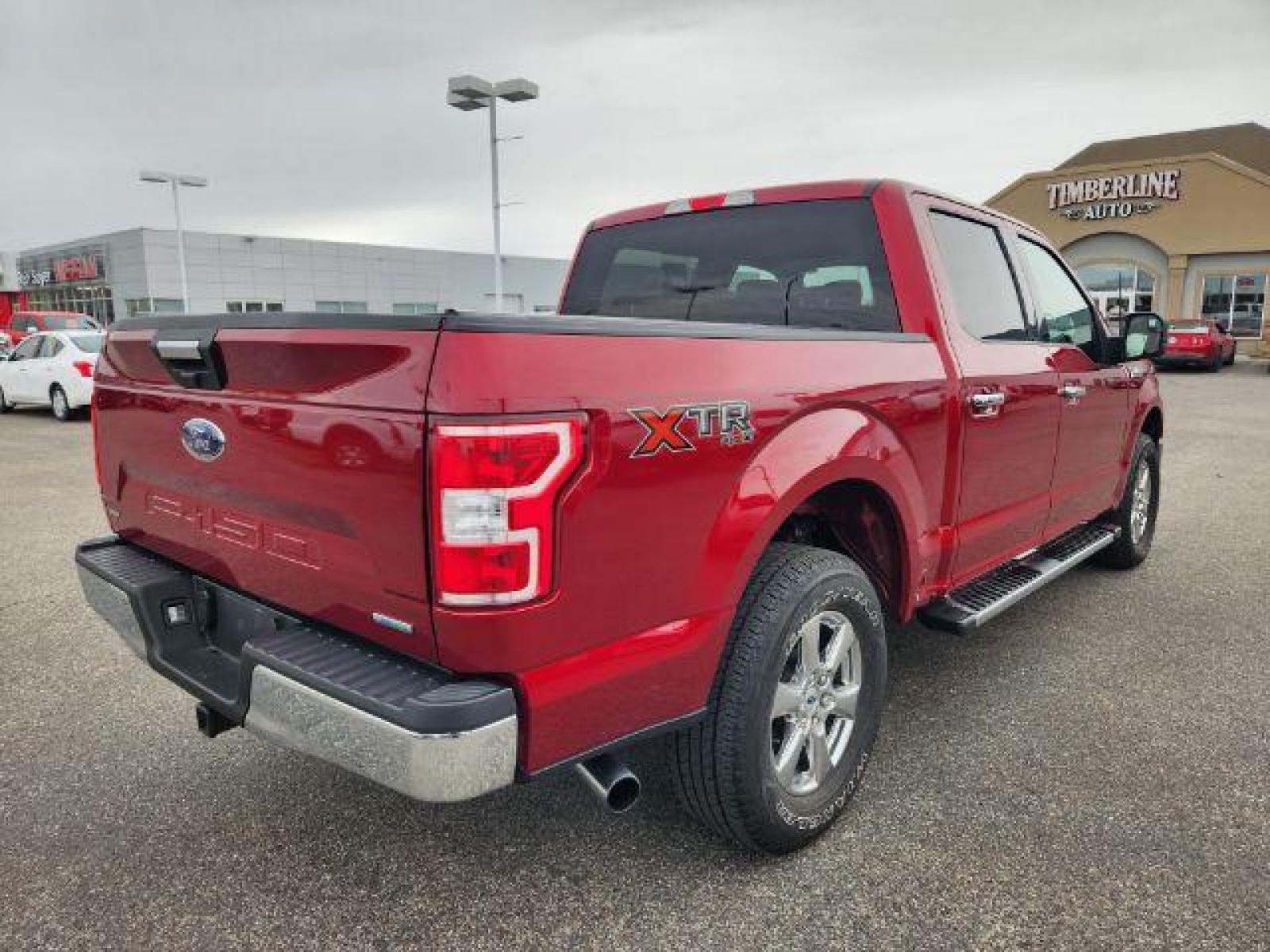 2019 Ruby Red Metallic Tinted Clear Coat /Medium Earth Gray, cloth Ford F-150 XLT SuperCrew 5.5-ft. Bed 4WD (1FTEW1EP4KK) with an 2.7L V6 DOHC 24V engine, Automatic transmission, located at 1235 N Woodruff Ave., Idaho Falls, 83401, (208) 523-1053, 43.507172, -112.000488 - Here is your new pre-owned 2019 Ford F-150 XLT with low miles! This pickup is as clean today as it was the day it rolled off of the assembly line! The SuperCrew has all the leg room you need and then some! Your vehicle comes with near new GOOD YEAR WRANGLER tires with 95% tread left on them. Come on - Photo #5