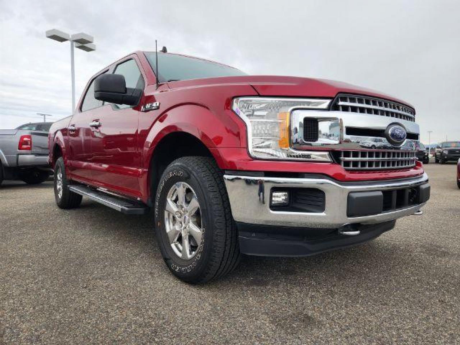 2019 Ruby Red Metallic Tinted Clear Coat /Medium Earth Gray, cloth Ford F-150 XLT SuperCrew 5.5-ft. Bed 4WD (1FTEW1EP4KK) with an 2.7L V6 DOHC 24V engine, Automatic transmission, located at 1235 N Woodruff Ave., Idaho Falls, 83401, (208) 523-1053, 43.507172, -112.000488 - Here is your new pre-owned 2019 Ford F-150 XLT with low miles! This pickup is as clean today as it was the day it rolled off of the assembly line! The SuperCrew has all the leg room you need and then some! Your vehicle comes with near new GOOD YEAR WRANGLER tires with 95% tread left on them. Come on - Photo #8