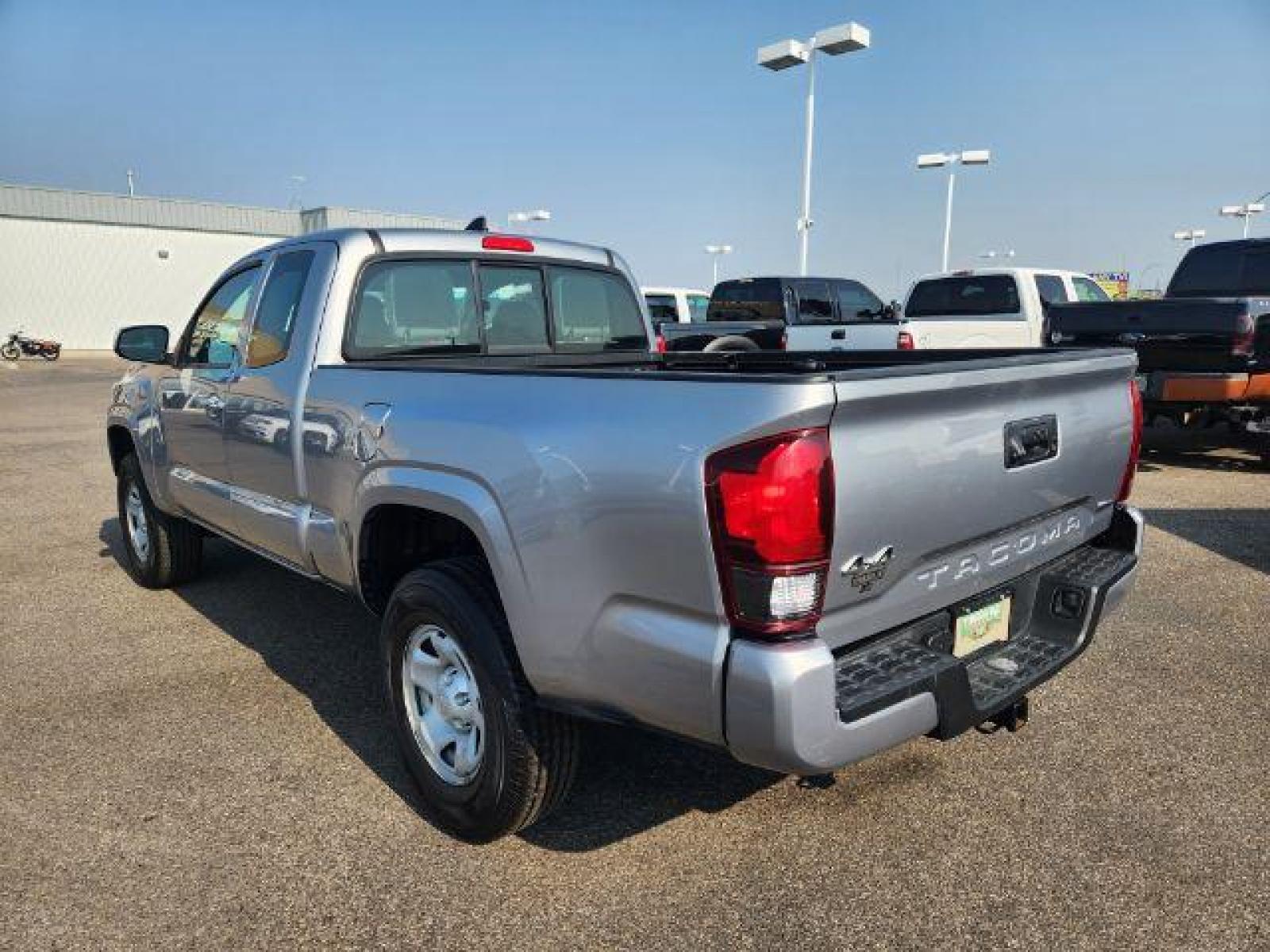 2018 Silver Sky Metallic /SILVER Toyota Tacoma SR5 Access Cab I4 6AT 4WD (5TFSX5EN9JX) with an 2.7L L4 DOHC 16V engine, 6-Speed Automatic transmission, located at 1235 N Woodruff Ave., Idaho Falls, 83401, (208) 523-1053, 43.507172, -112.000488 - The Toyota Tacoma is one of the most sought after and iconic vehicles ever manufactured and it's for many reasons! These mid-sized pickups have the versatility to hit the highways, the city streets, and most importantly, the smaller trails off road! It has the size and fuel efficiency of a smaller S - Photo #3