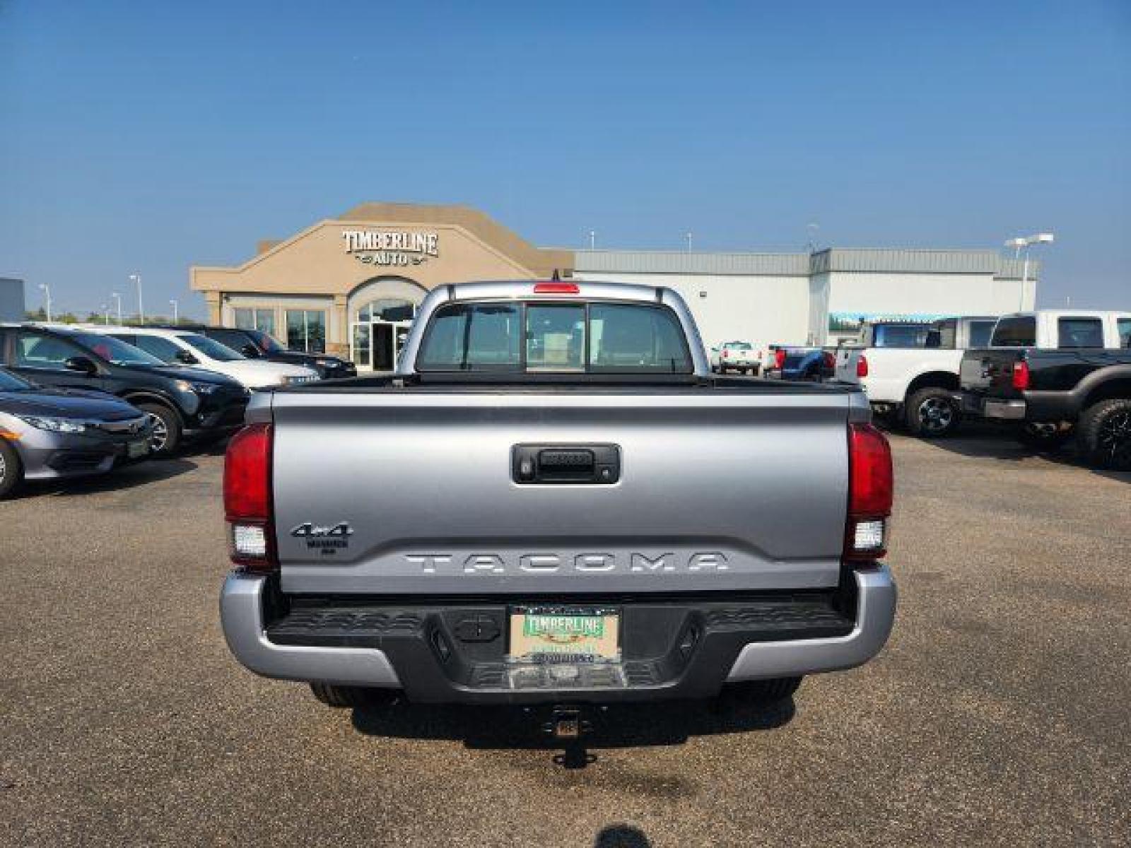 2018 Silver Sky Metallic /SILVER Toyota Tacoma SR5 Access Cab I4 6AT 4WD (5TFSX5EN9JX) with an 2.7L L4 DOHC 16V engine, 6-Speed Automatic transmission, located at 1235 N Woodruff Ave., Idaho Falls, 83401, (208) 523-1053, 43.507172, -112.000488 - The Toyota Tacoma is one of the most sought after and iconic vehicles ever manufactured and it's for many reasons! These mid-sized pickups have the versatility to hit the highways, the city streets, and most importantly, the smaller trails off road! It has the size and fuel efficiency of a smaller S - Photo #4