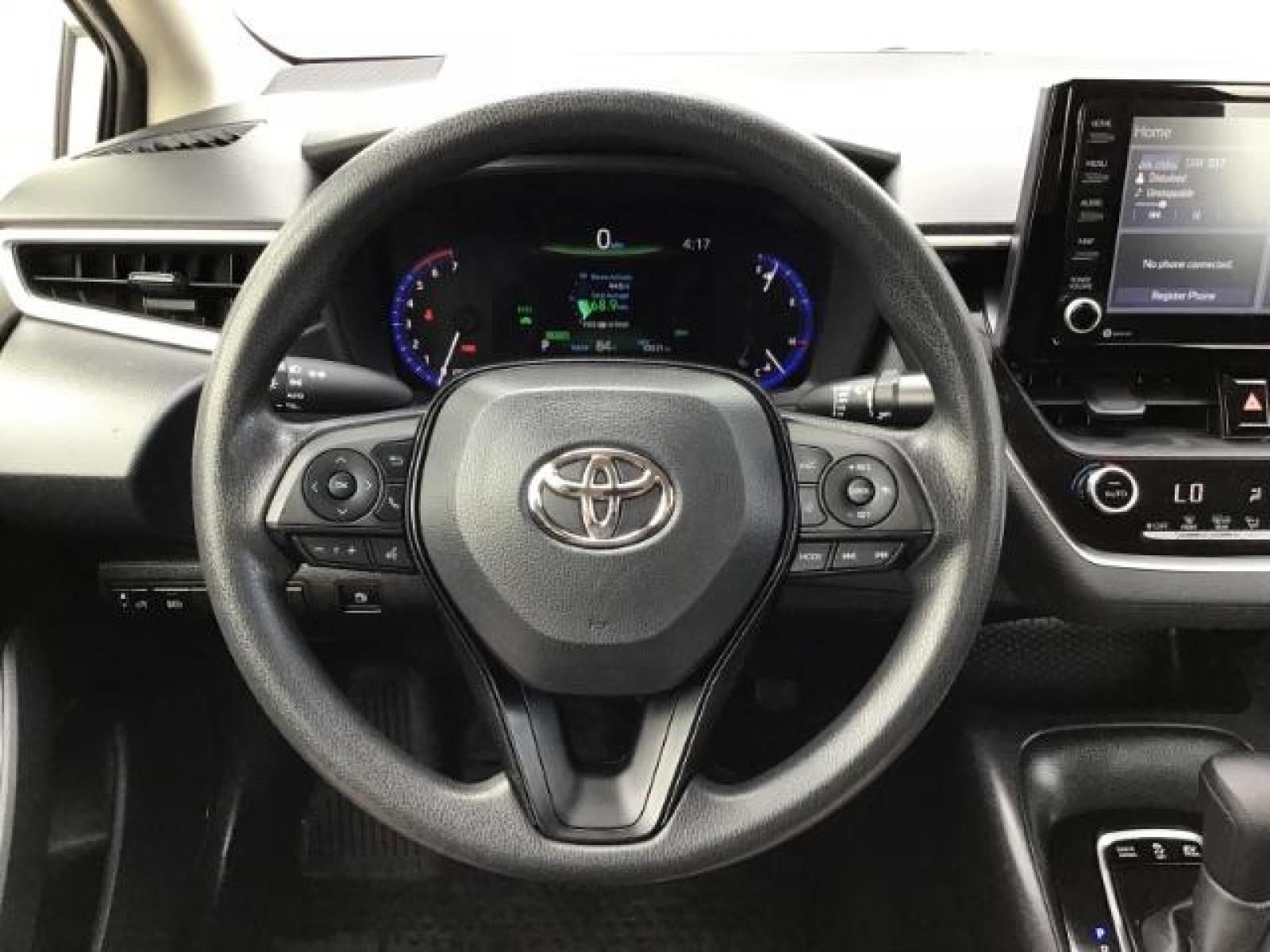 2022 SILVER /Gray, cloth Toyota Corolla LE Hybrid (JTDEAMDE3N3) with an 1.8L L4 DOHC 16V HYBRID engine, Automatic transmission, located at 1235 N Woodruff Ave., Idaho Falls, 83401, (208) 523-1053, 43.507172, -112.000488 - It is the HYBRID model with over 60 MPG!! The car comes with full sized rubber floor mats, a large touch screen display, blind spot monitor, newer tires with 90% tread, steering wheel mounted controls, push to start, back up camera, lane departure, collision avoidance, and so much more! At timberli - Photo #22