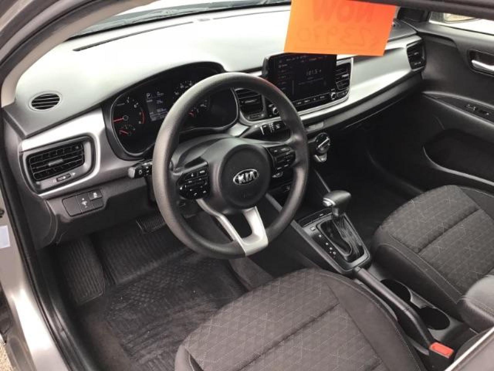 2021 Gray /Gray Kia Rio S (3KPA24AD7ME) with an 1.6L L4 DOHC 16V engine, 6-Speed Automatic transmission, located at 1235 N Woodruff Ave., Idaho Falls, 83401, (208) 523-1053, 43.507172, -112.000488 - Photo #11