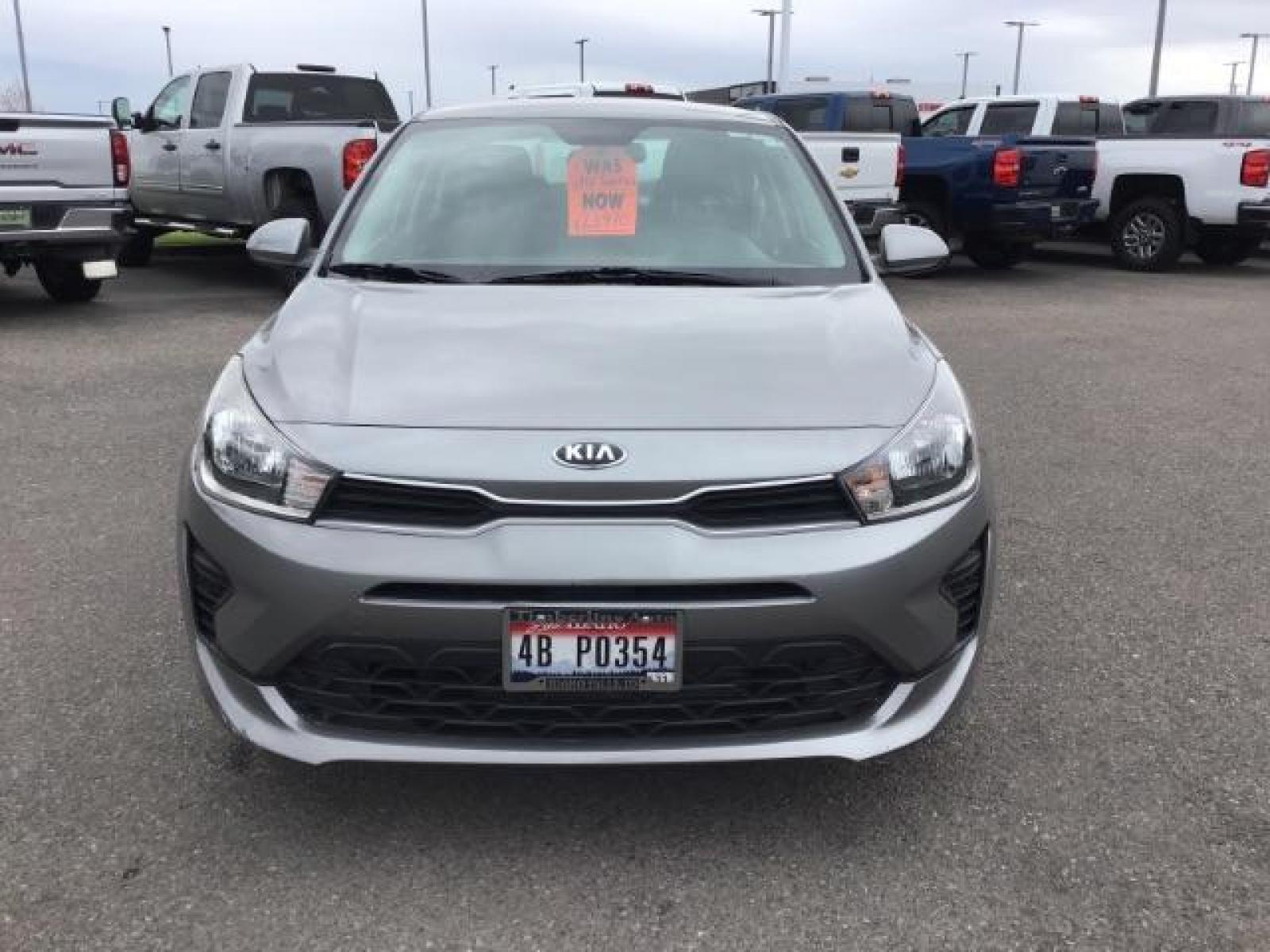 2021 Gray /Gray Kia Rio S (3KPA24AD7ME) with an 1.6L L4 DOHC 16V engine, 6-Speed Automatic transmission, located at 1235 N Woodruff Ave., Idaho Falls, 83401, (208) 523-1053, 43.507172, -112.000488 - Photo #8