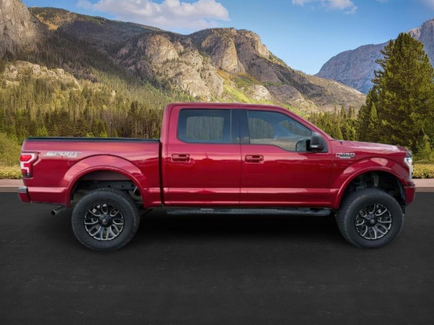 2018 RED /Black, premium cloth Ford F-150 (1FTEW1EP3JF) with an 27L V6 DOHC 24V engine, Automatic transmission, located at 1175 N Woodruff Ave, Idaho Falls, ID, 83401, 43.506901, -111.999657 - At Timberline Auto, finding a great deal on your next vehicle is always easy! Our experienced sales staff's goal is to help find you the right vehicle at the right price! Our knowledgeable finance department has options for almost any credit score. We offer extended service contract options to prote - Photo#7